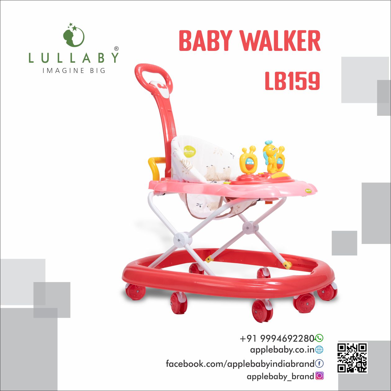 LB159_LULLABY BABY WALKER