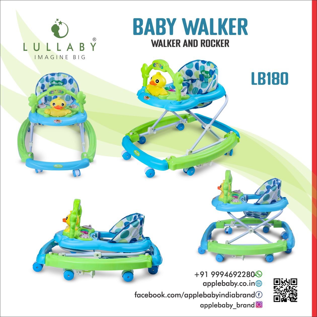 Lullaby baby walker on sale