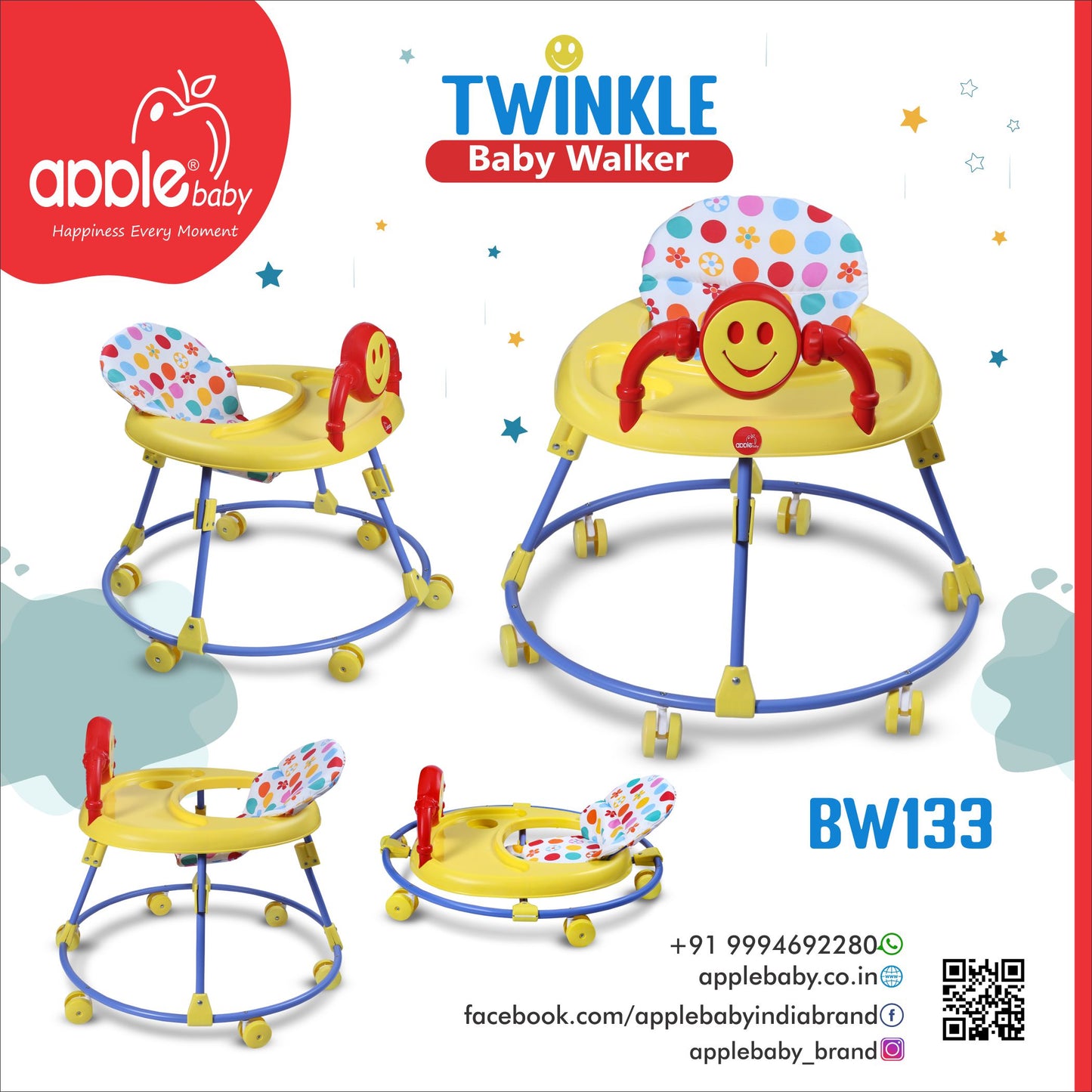 BW133_TWINKLE BABY WALKER