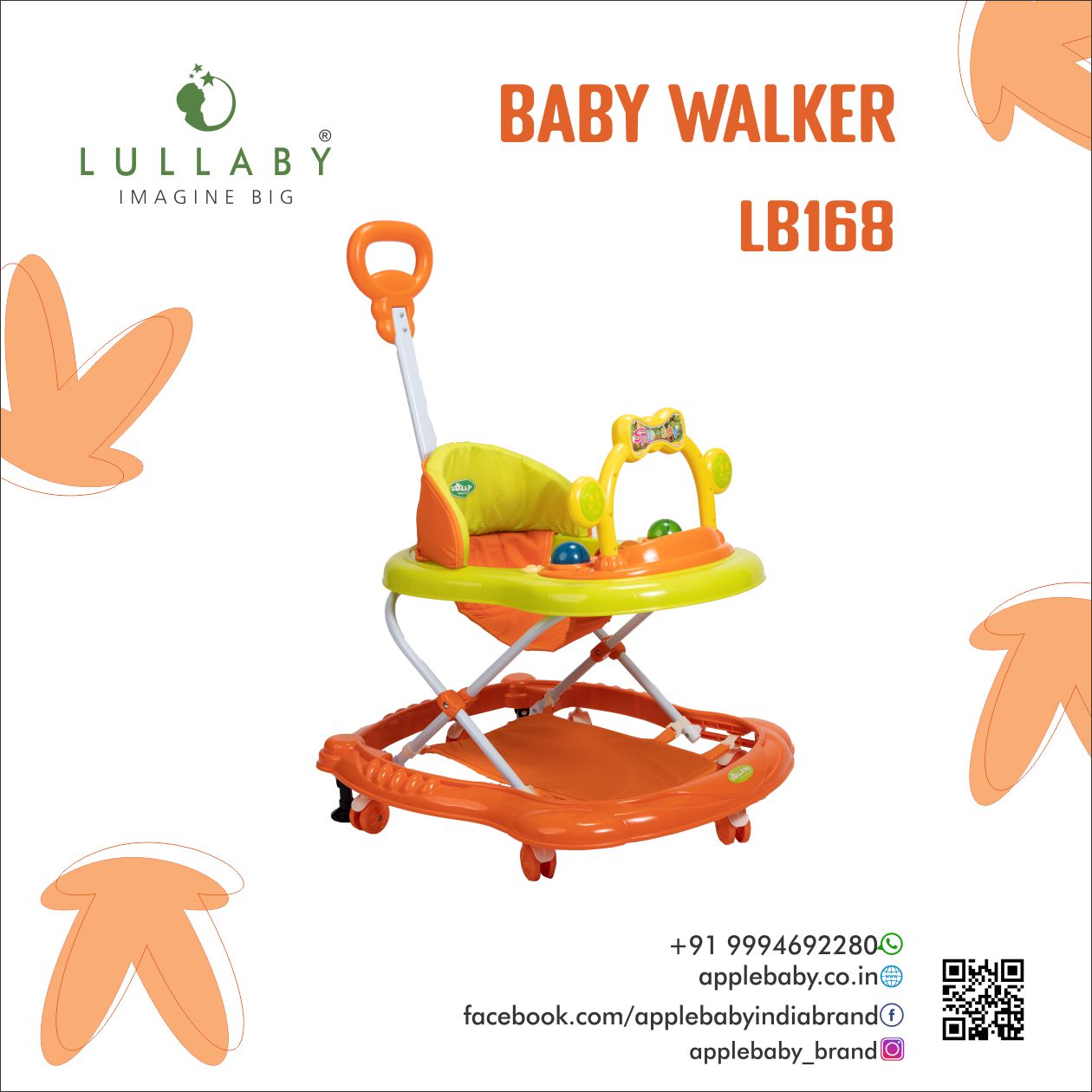 LB168_LULLABY BABY WALKER