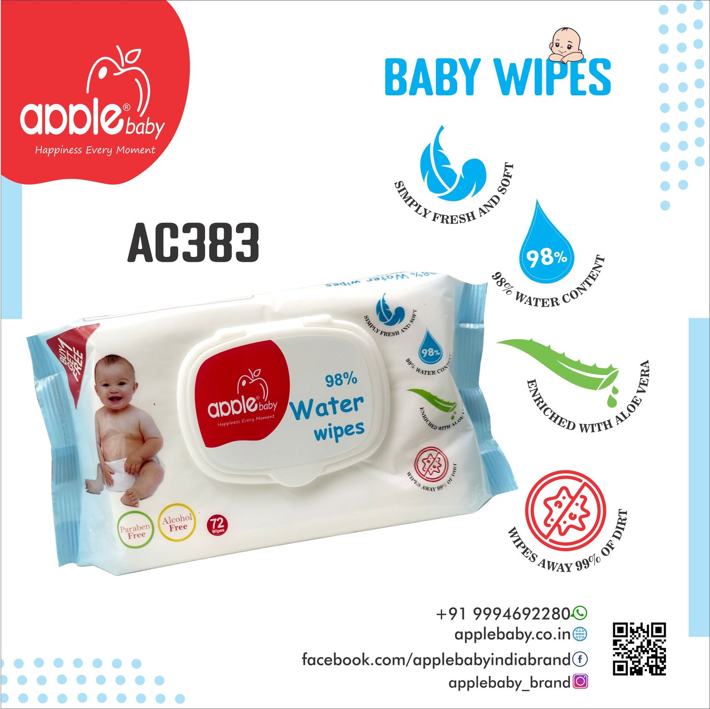 Apple Baby Wipes