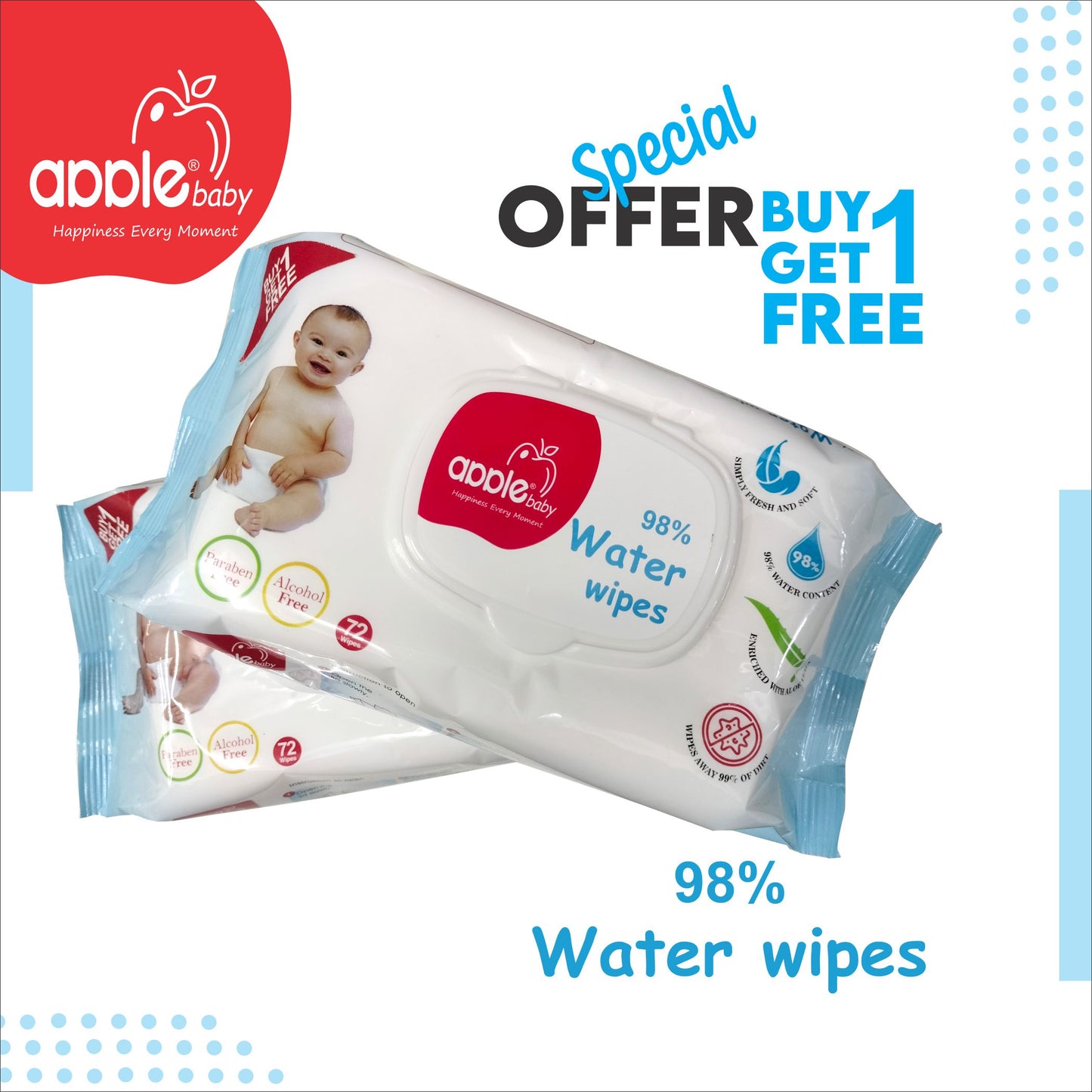 Apple Baby Wipes