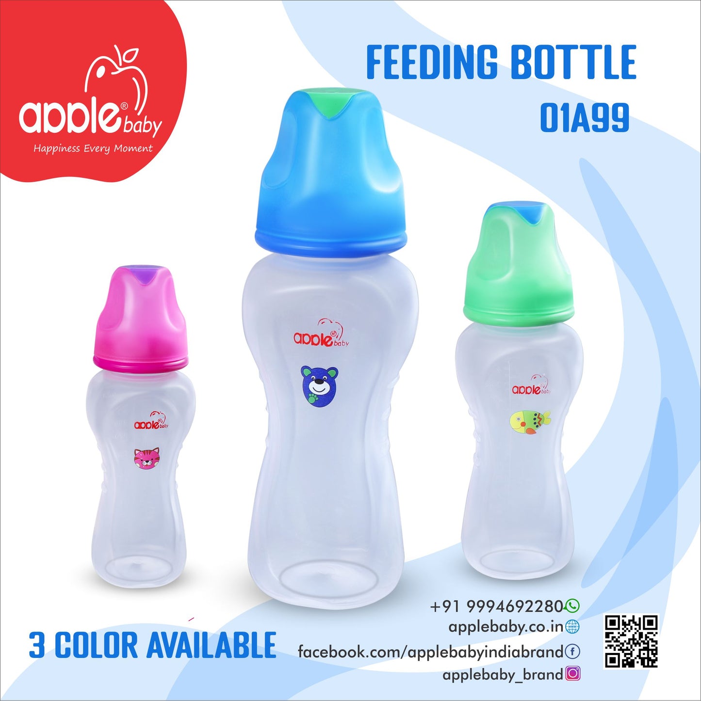 01A99_FEEDING BOTTLE 8OZ/240ML