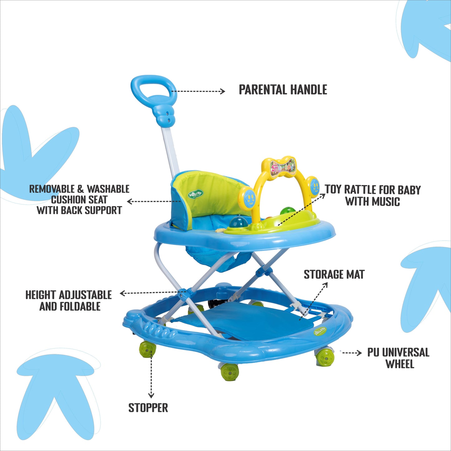 LB168_LULLABY BABY WALKER