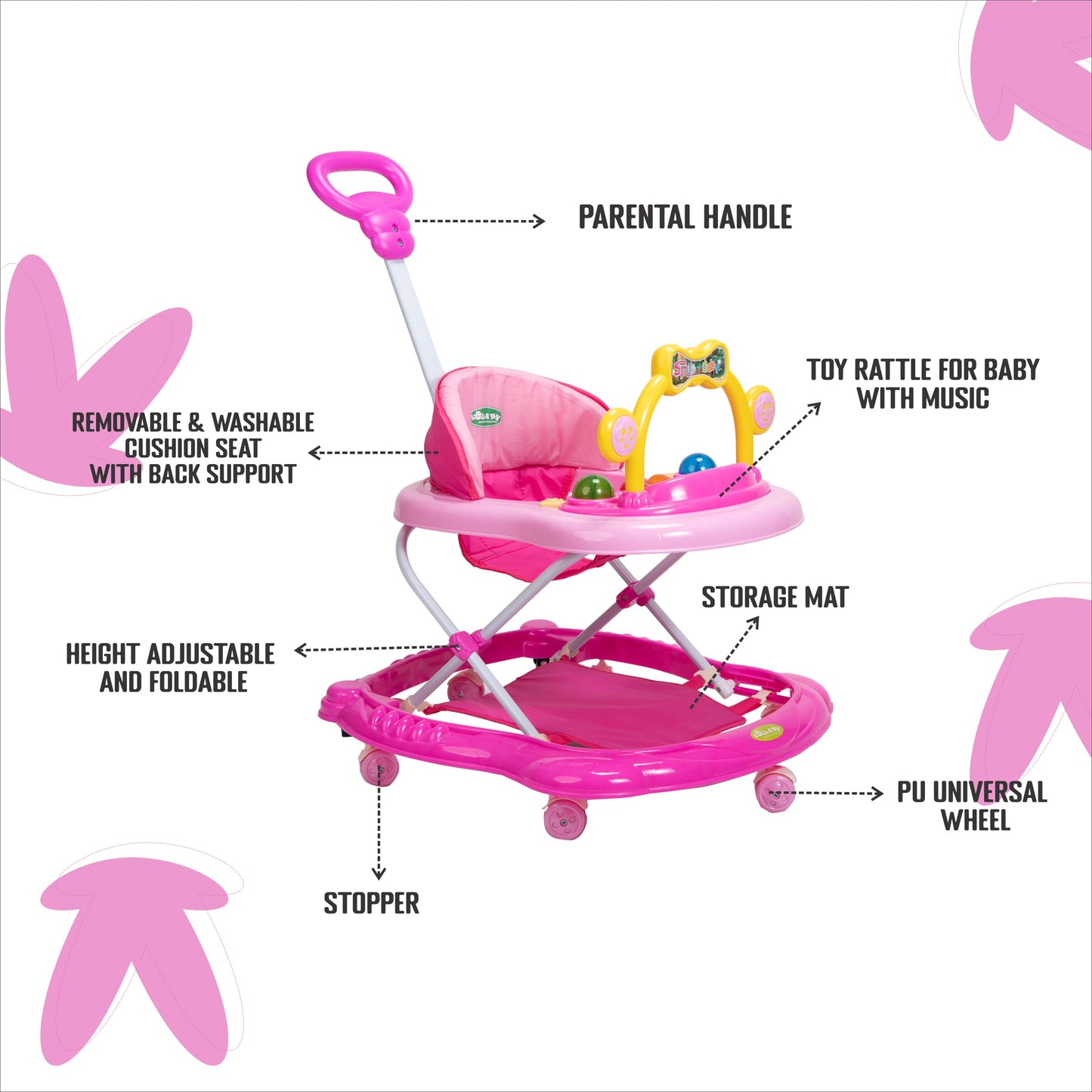 LB168_LULLABY BABY WALKER