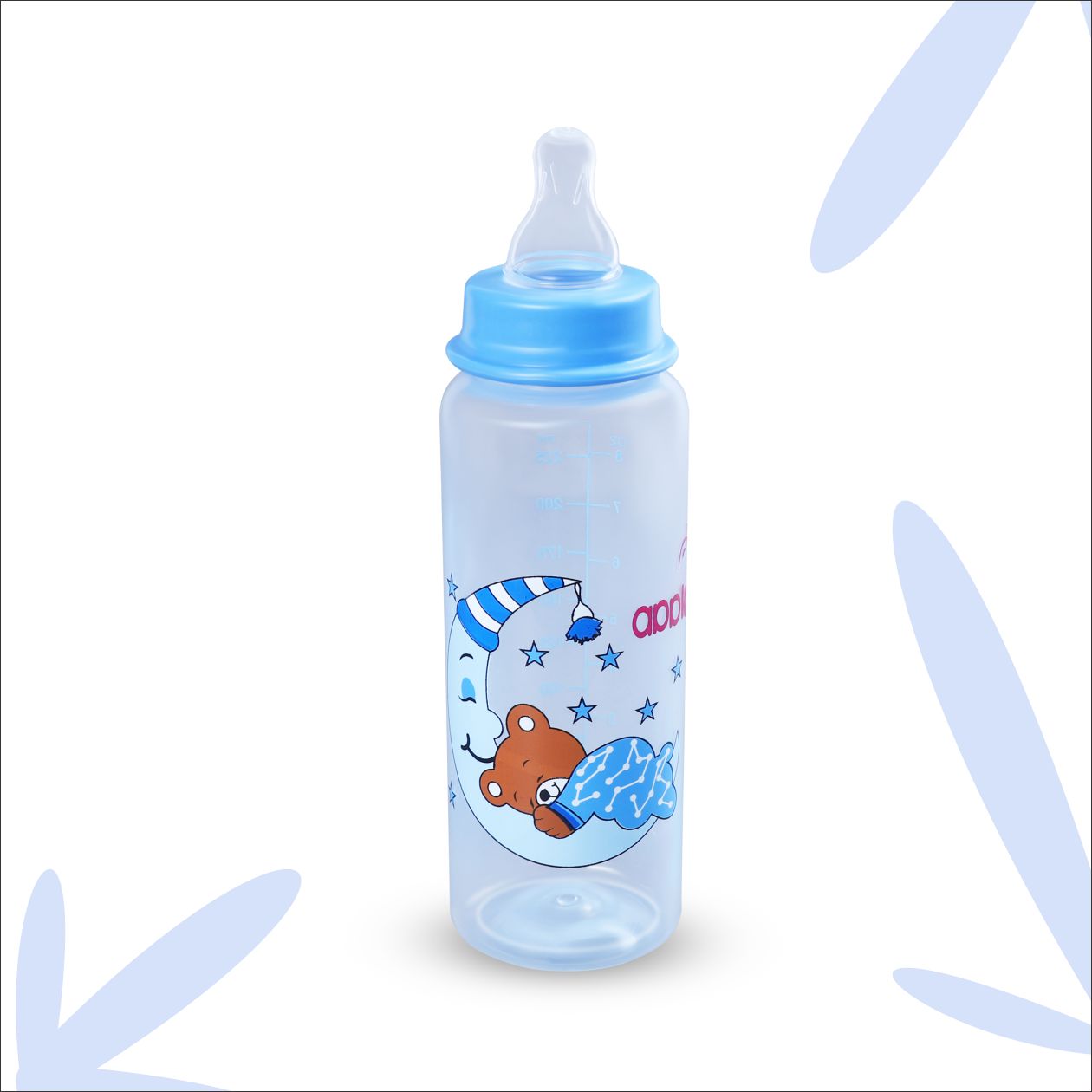 01A02_APPLE BABY 3 IN 1 FEEDING BOTTLE 80Z 250ML