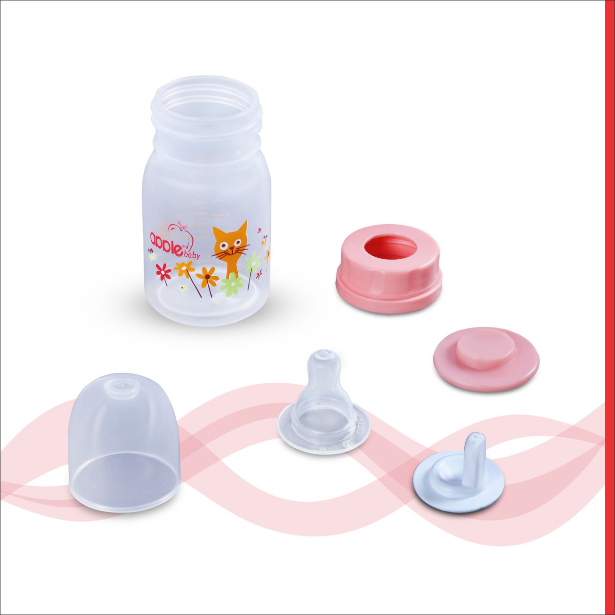 01A86_APPLE BABY FEEDING BOTTLE 2oz/60 ML