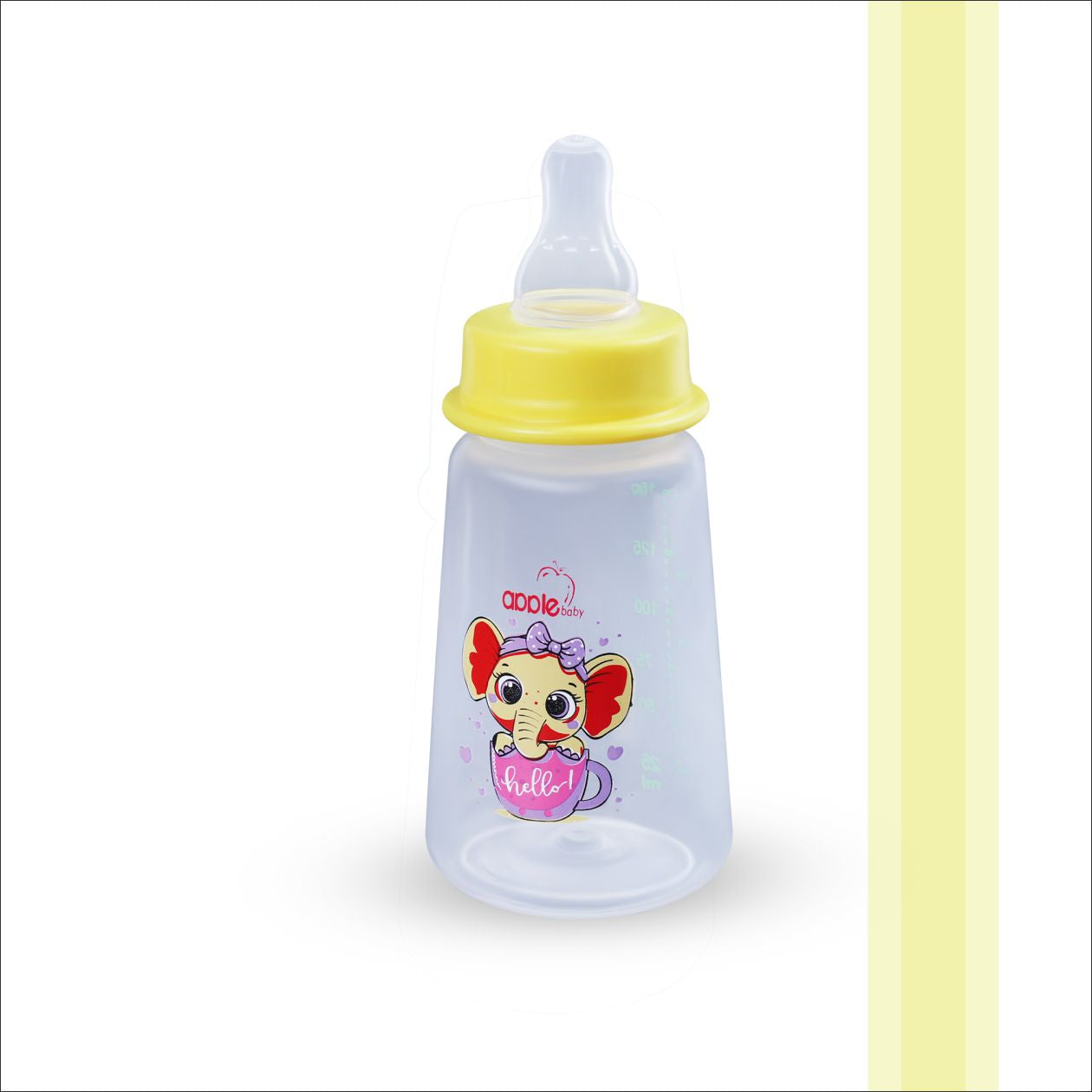 01A94_APPLE BABY FEEDING BOTTLE 4oz / 150 ML