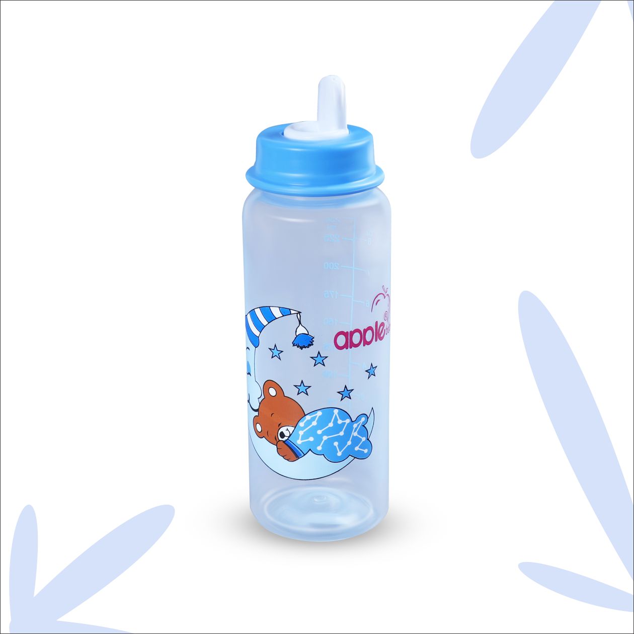 01A02_APPLE BABY 3 IN 1 FEEDING BOTTLE 80Z 250ML