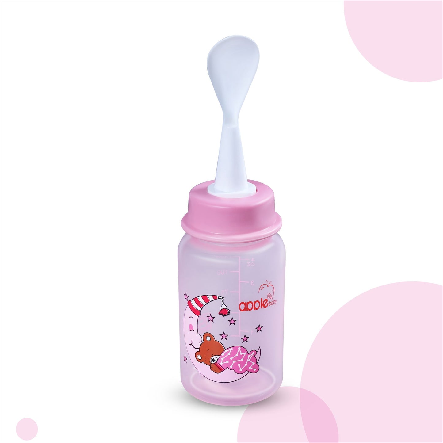 01A01_APPLE BABY 3 IN 1 FEEDING BOTTLE 4 0Z 125ML