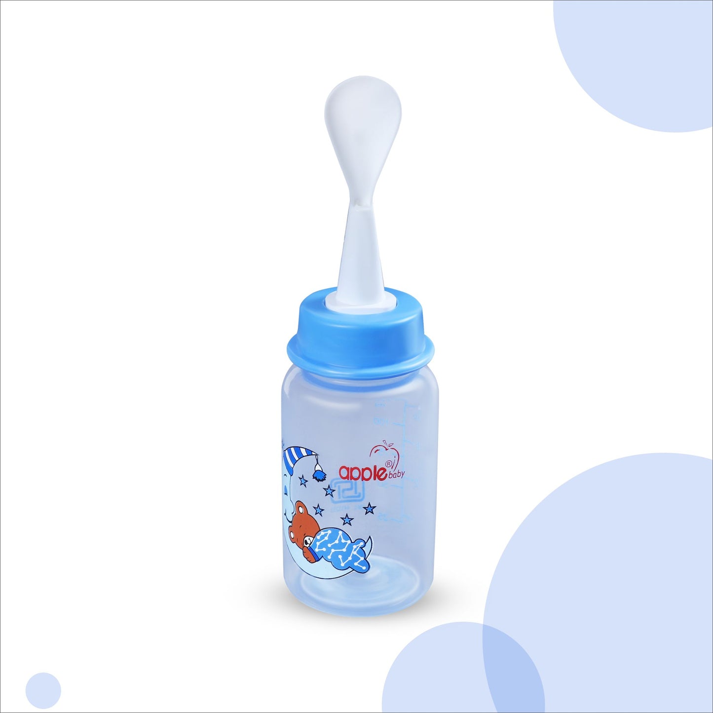 01A01_APPLE BABY 3 IN 1 FEEDING BOTTLE 4 0Z 125ML