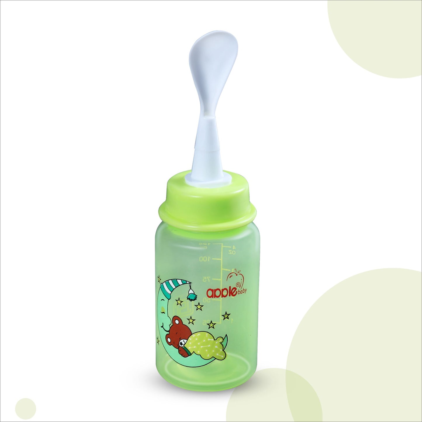 01A01_APPLE BABY 3 IN 1 FEEDING BOTTLE 4 0Z 125ML