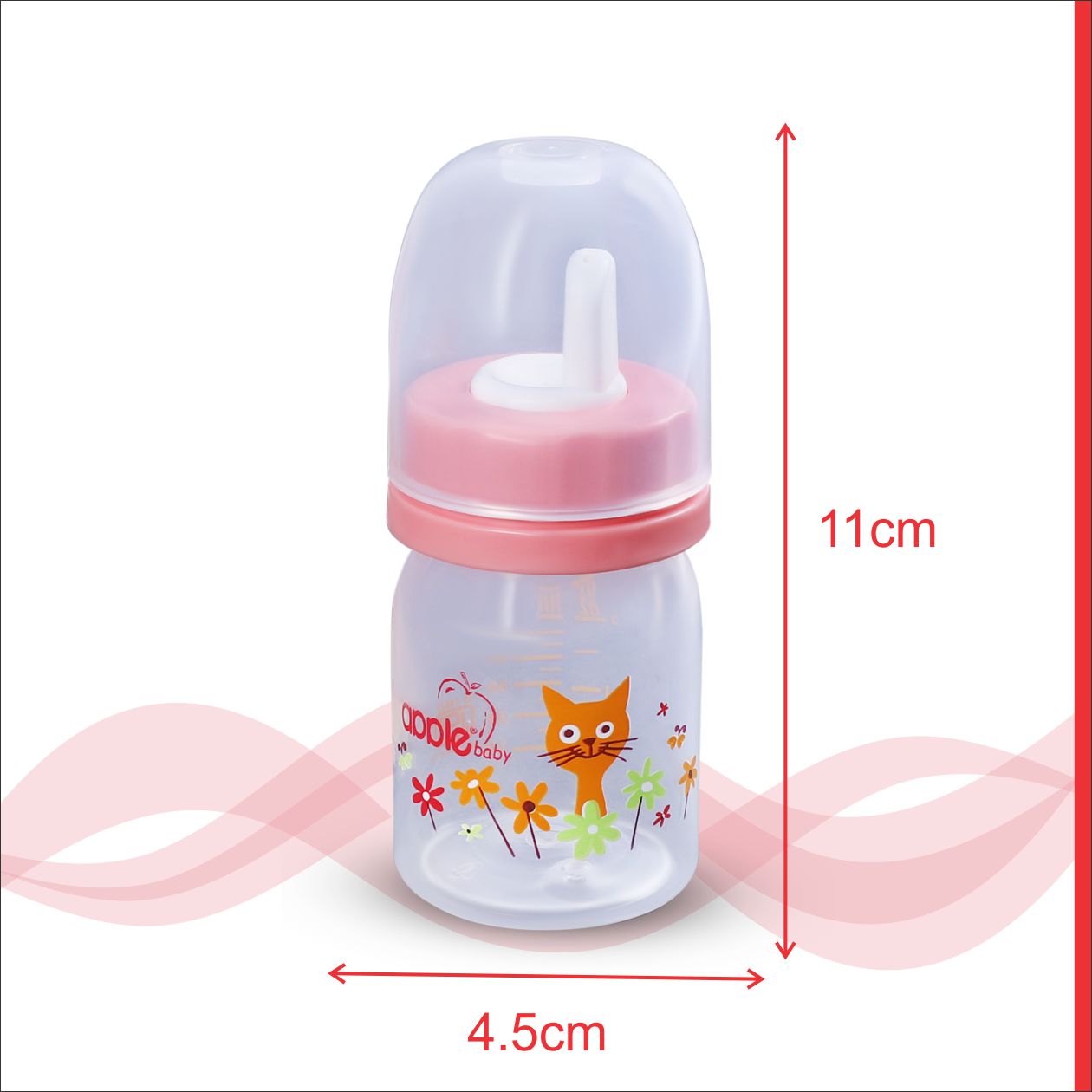 01A86_APPLE BABY FEEDING BOTTLE 2oz/60 ML