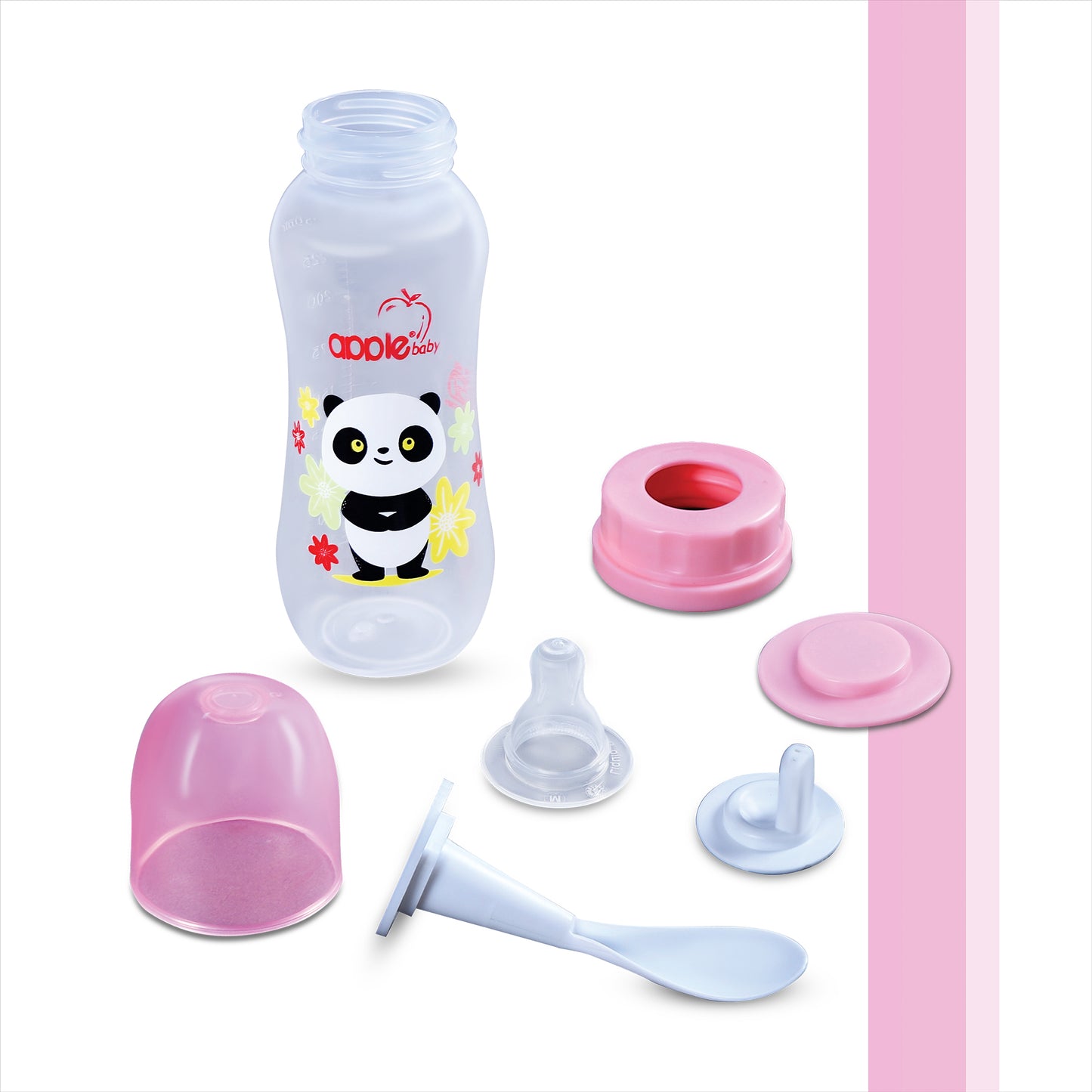01A96-APPLE BABY FEEDING BOTTLE 8oz/250ml