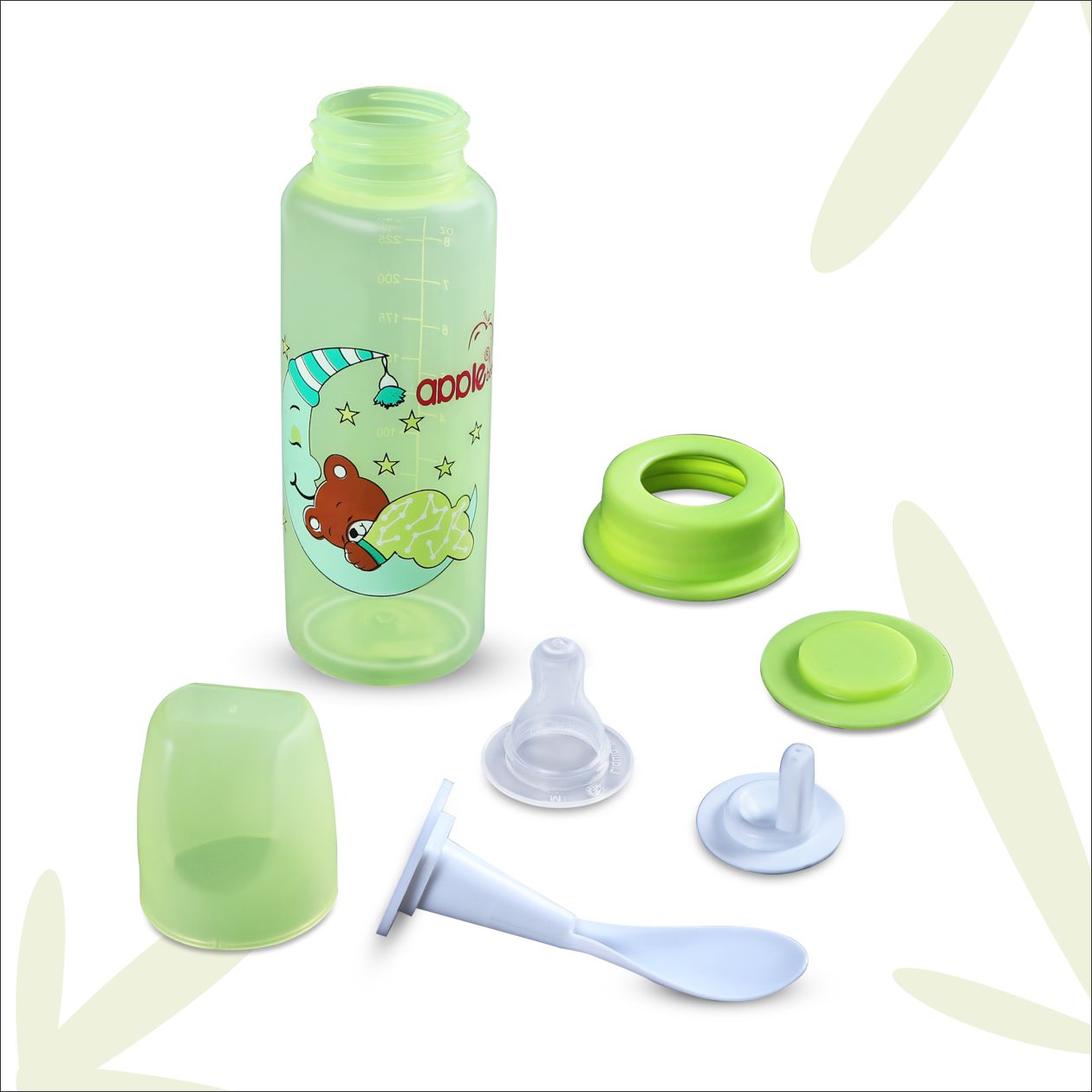 01A02_APPLE BABY 3 IN 1 FEEDING BOTTLE  80Z 250ML