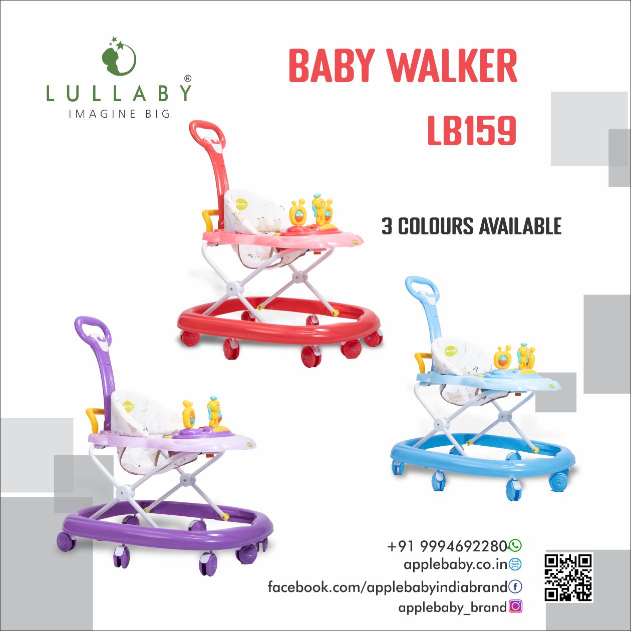 LB159_LULLABY BABY WALKER