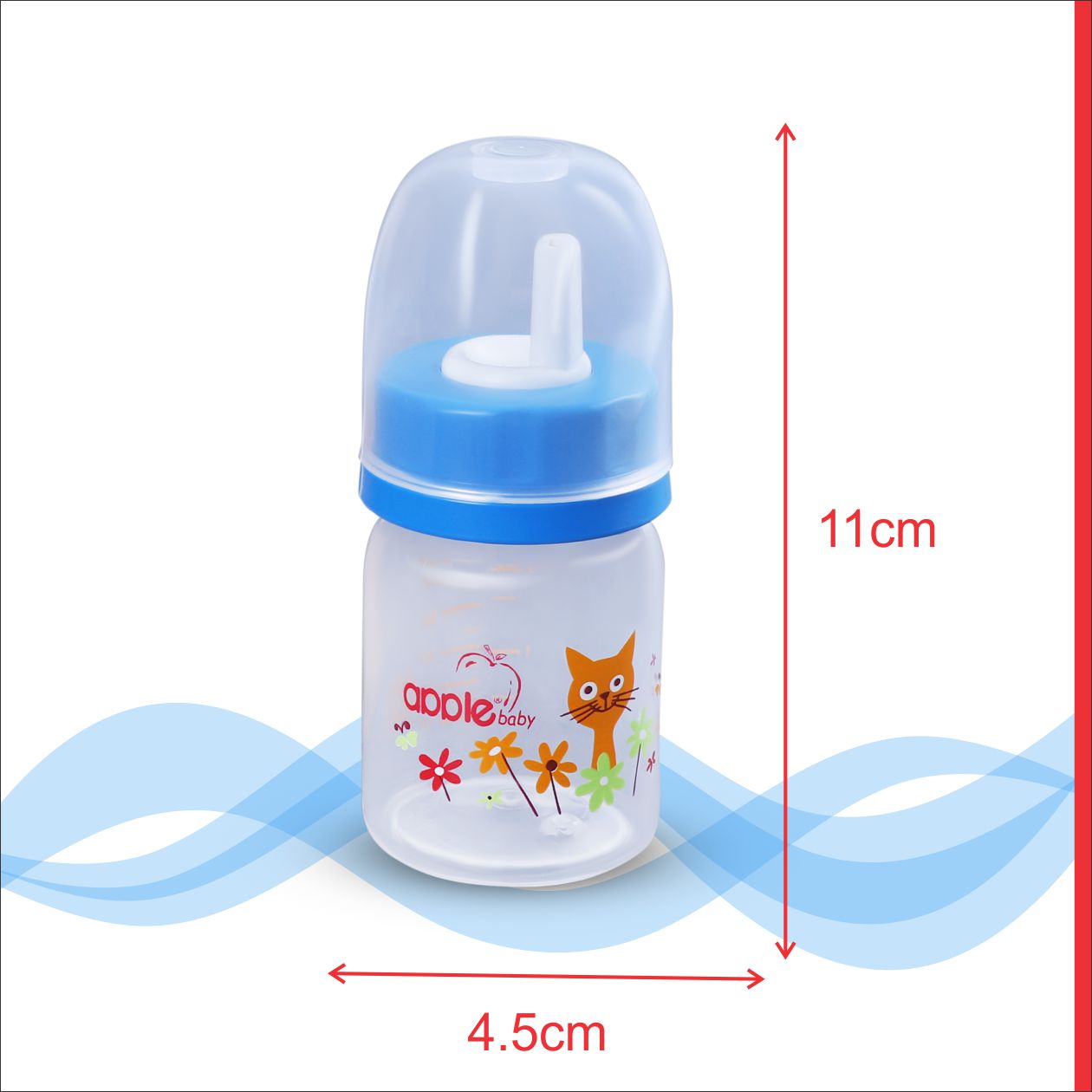 01A86_APPLE BABY FEEDING BOTTLE 2oz/60 ML