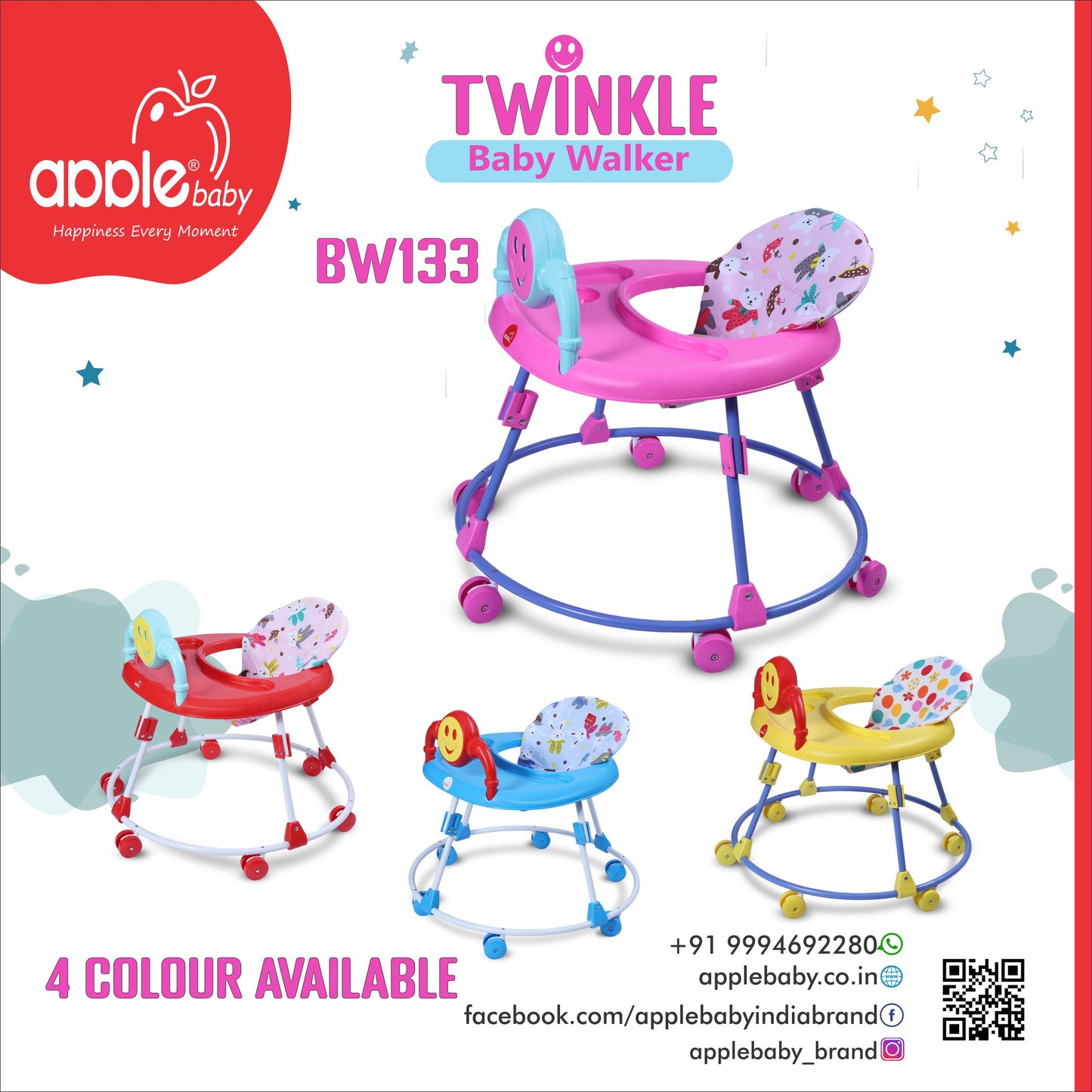 BW133_TWINKLE BABY WALKER