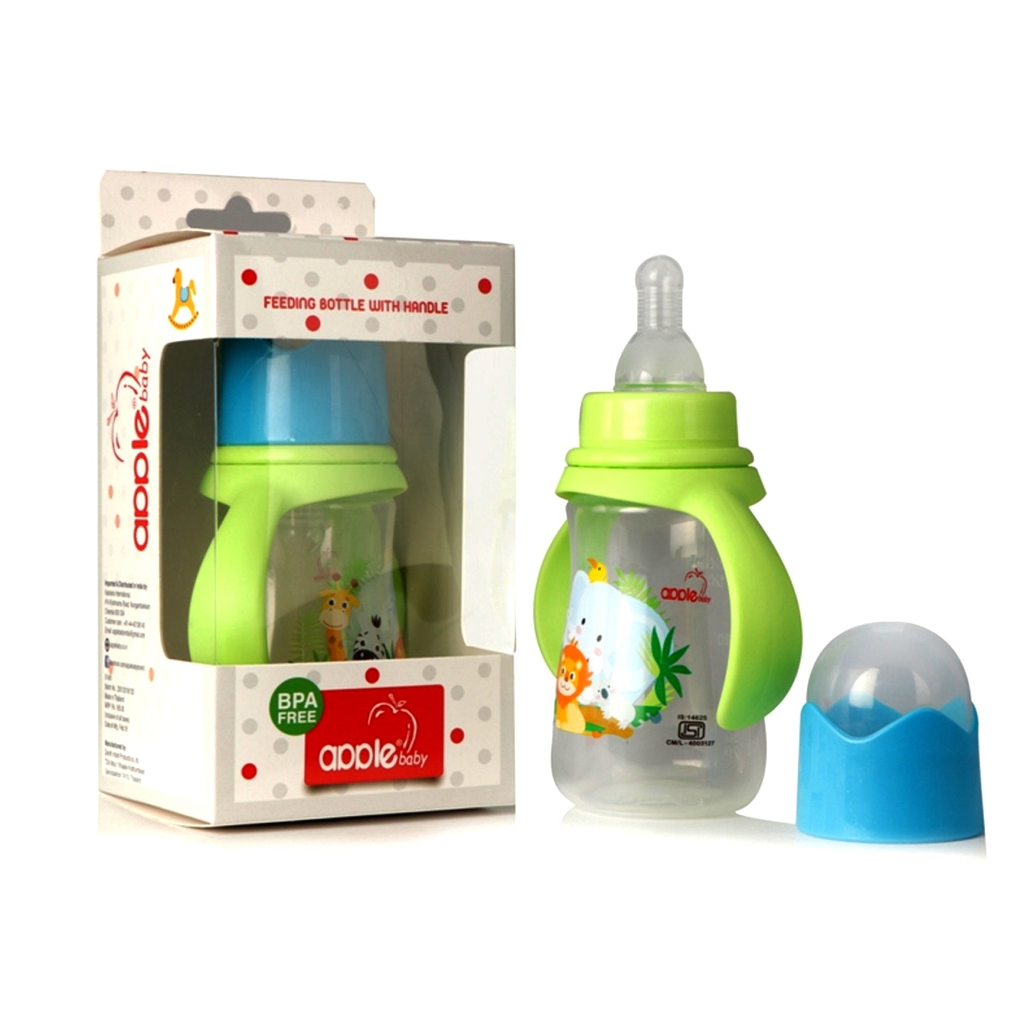 BOTTLE W SILICONE NIPPLE_01A81