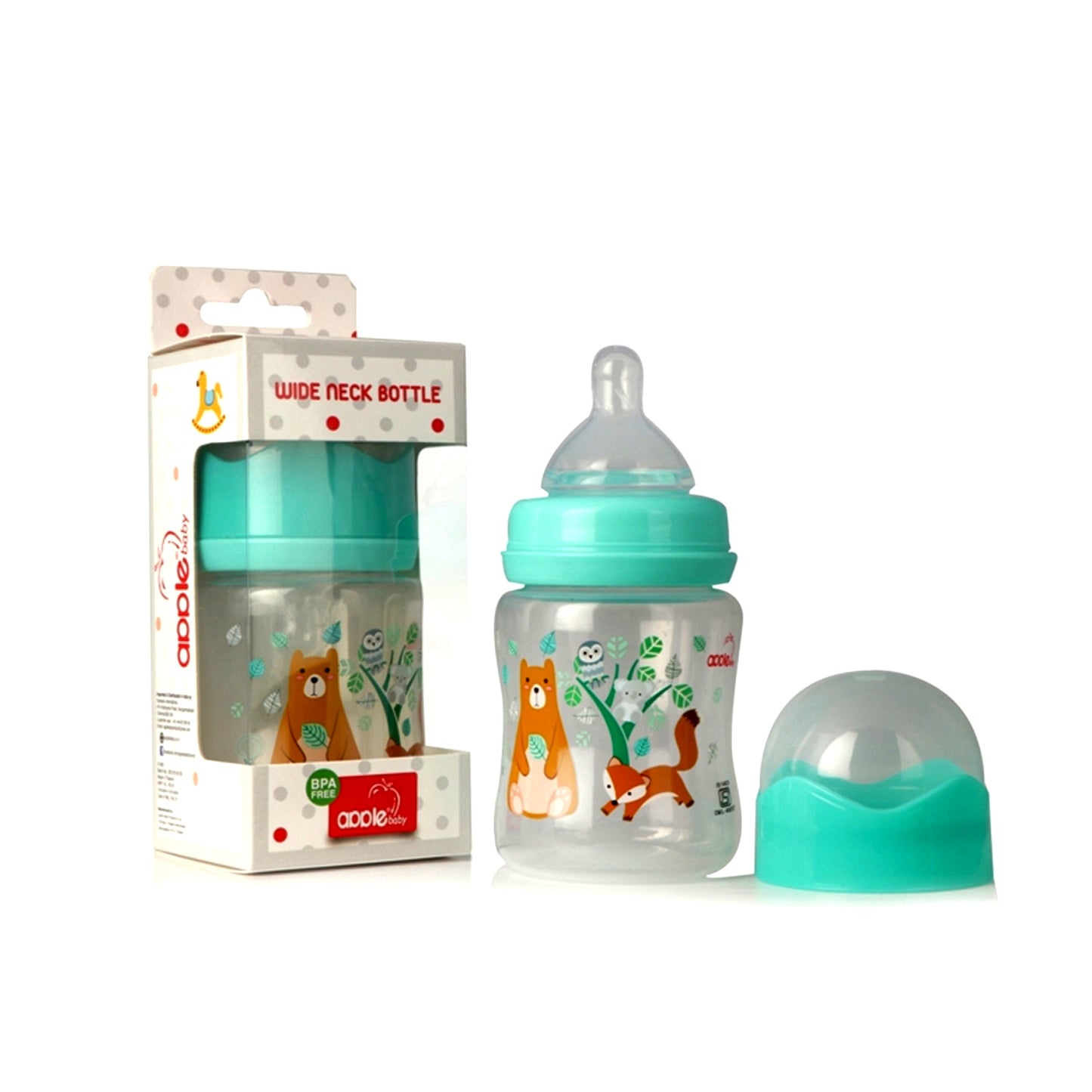 BOTTLE W SILICONE NIPPLE_01A83