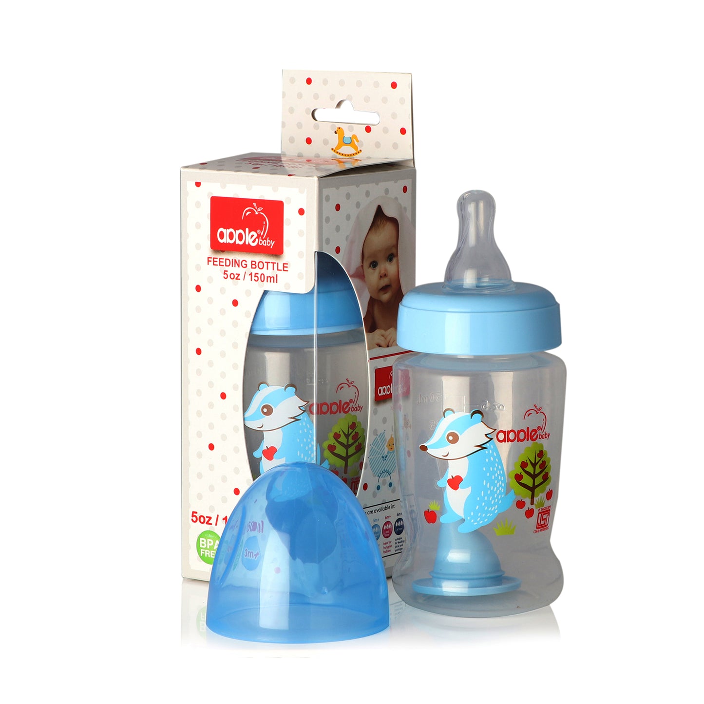 BOTTLE W SILICONE NIPPLE_01A85