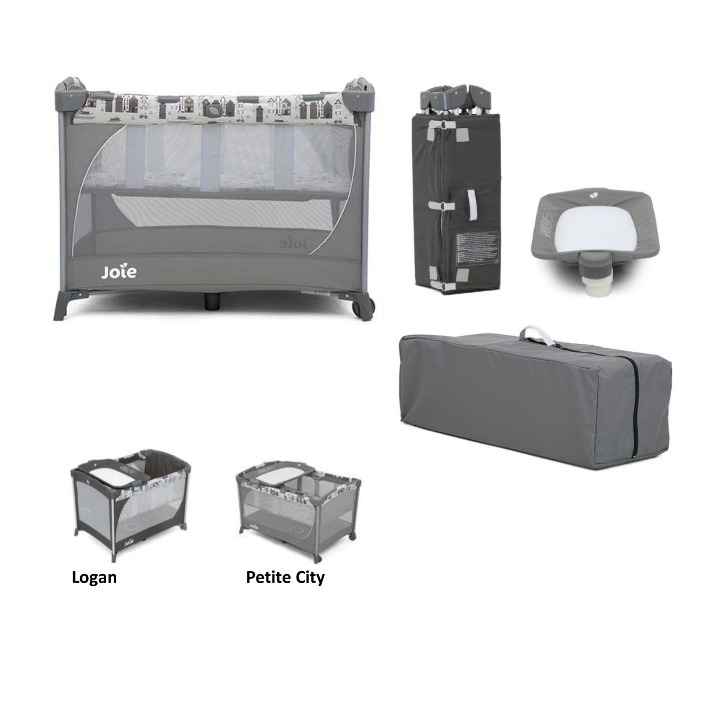 JOIE_PLAYARDS_COMMUTER CHANGE TRAVEL COT