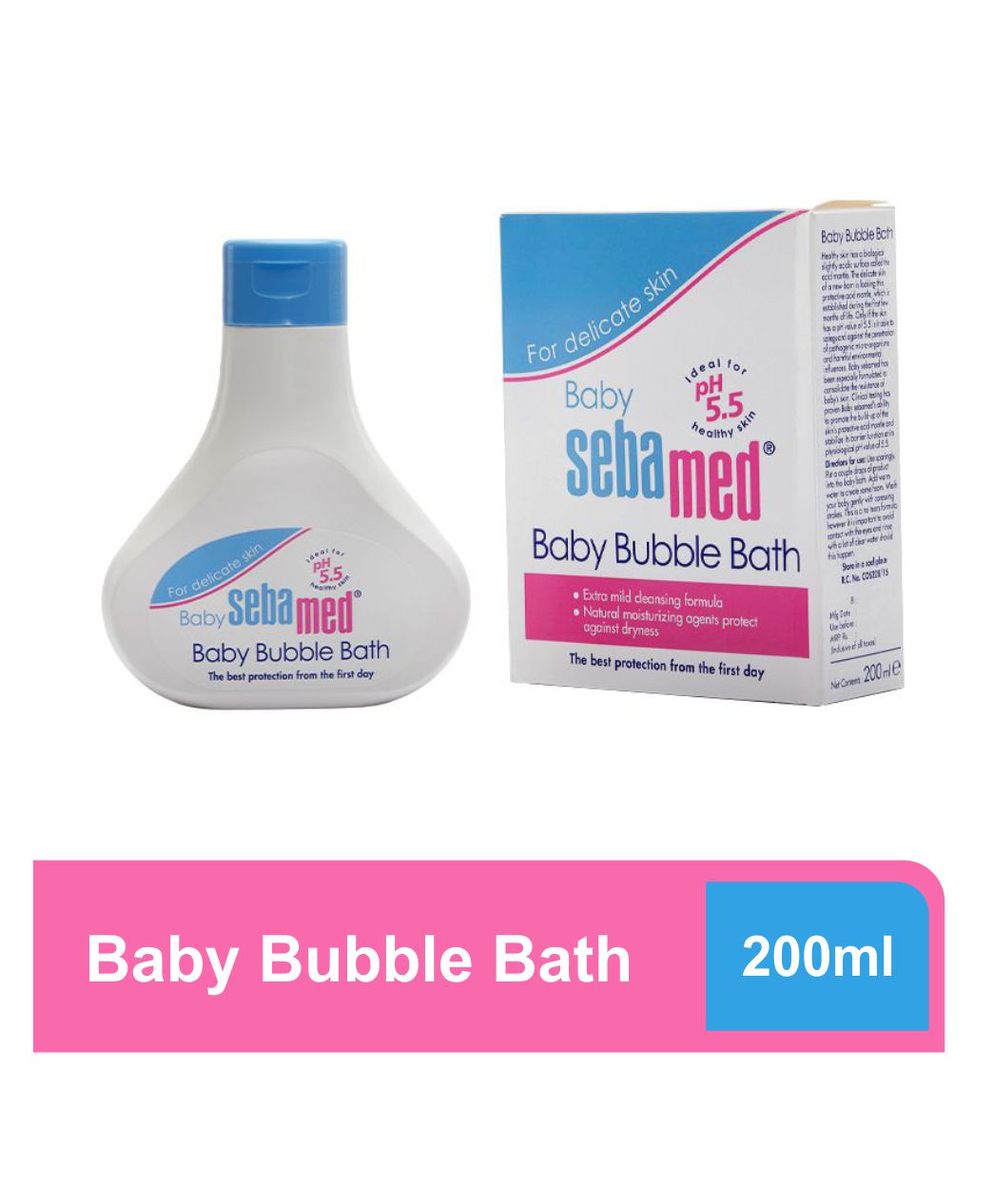 Sebamed Baby Bubble Bath - 200 ml