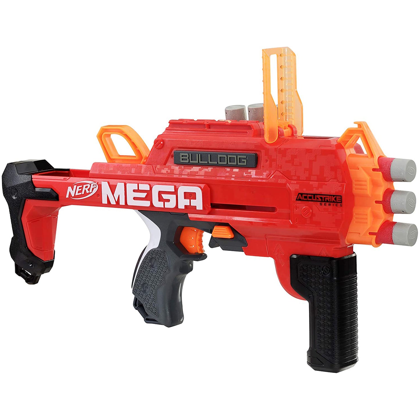 Nerf AccuStrike Mega Bulldog Blaster, Toy Blaster, For Kids Ages 8 Years Old And Up