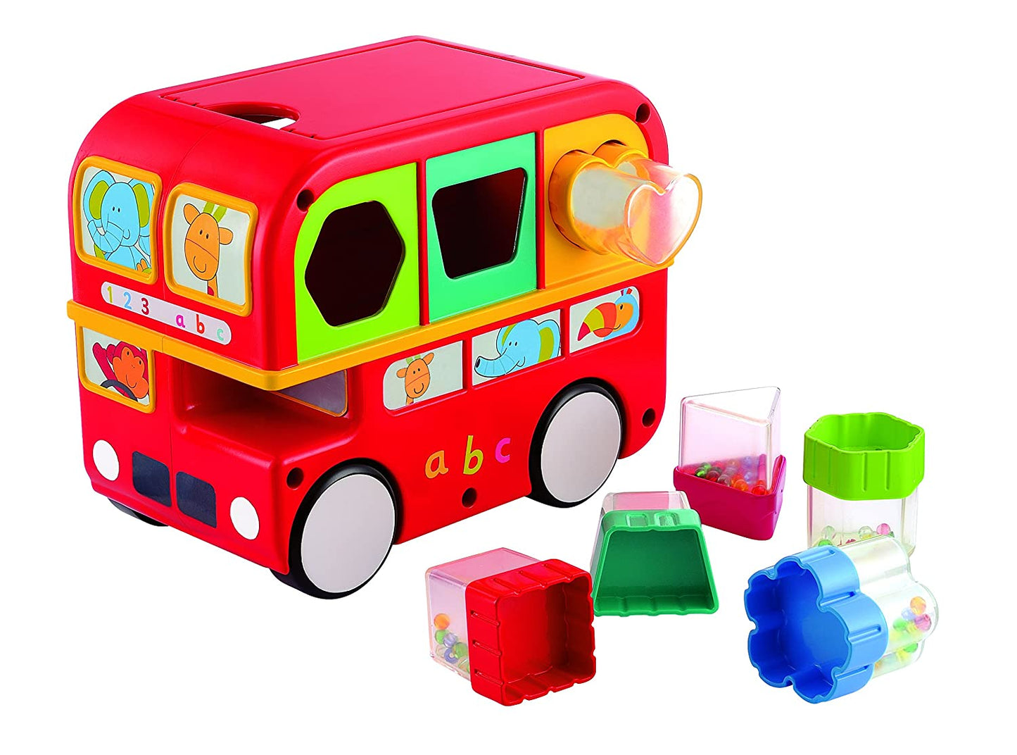 Funskool-Giggles Shape Sorting Bus (Multicolor)