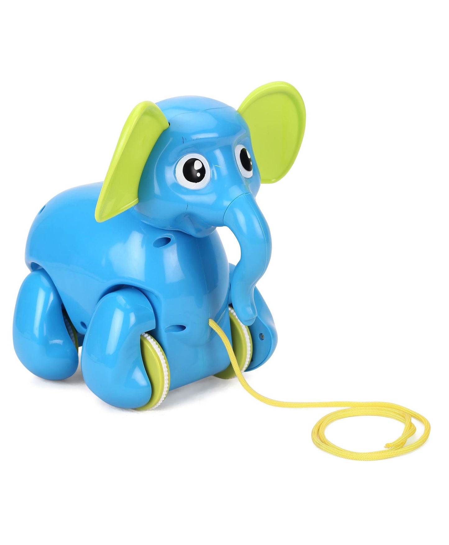 Giggles Alphy The Elephant Pull Along Toy - Blue