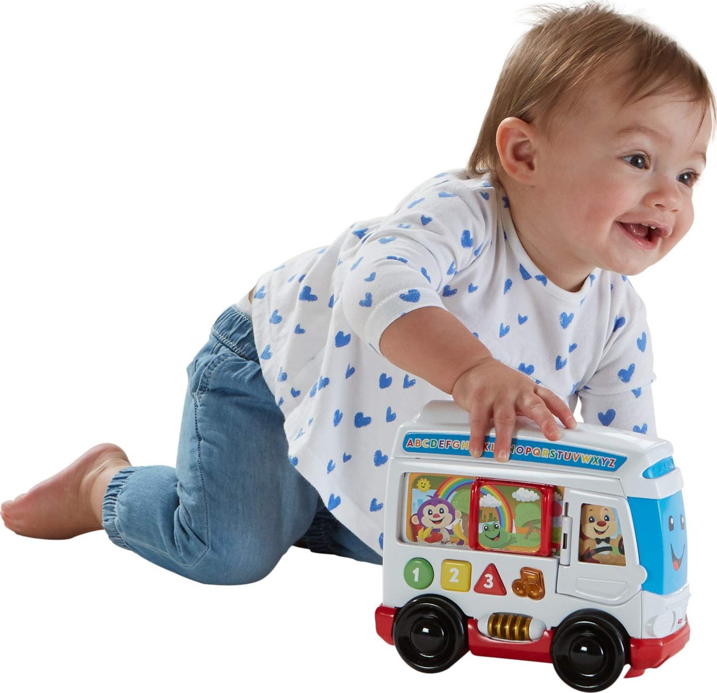 Laugh & learn around town bus