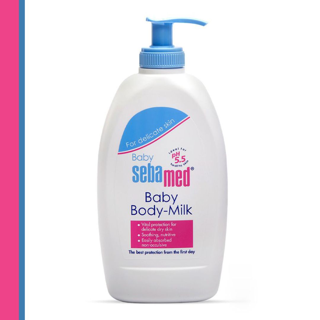Sebamed Baby Body Milk - 400 ml 0 Months+, pH 5.5, ideal for healthy skin, vital protection for delicate dry skin