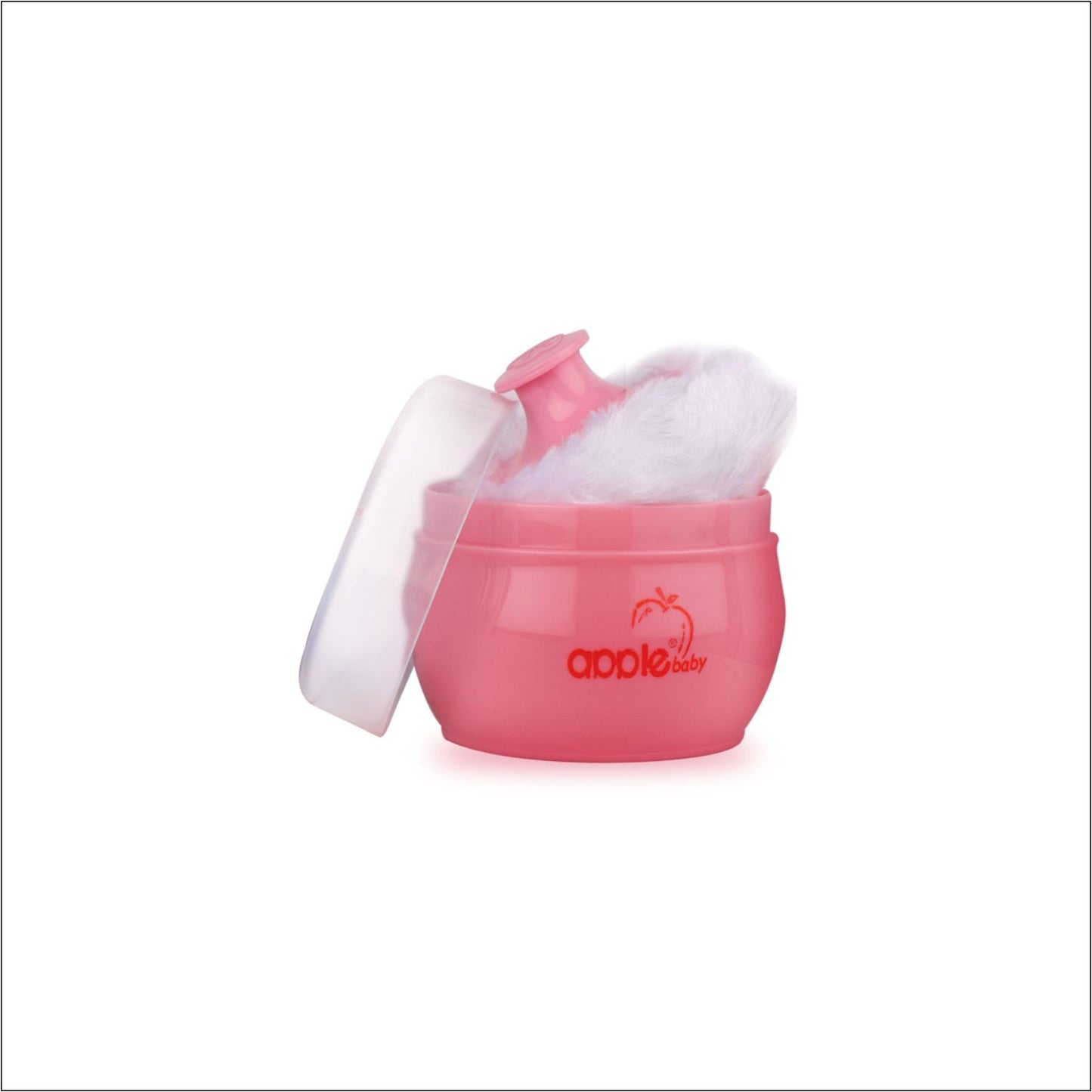 PLASTIC POWDER PUFF BOX _AC303