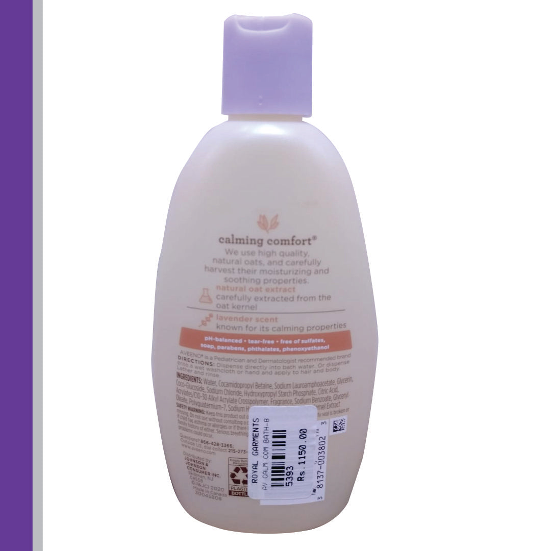 Aveeno Baby Calming Comfort Bath Lavender & Vanilla