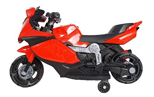 Toy House Mini Ninja Superbike Rechargeable Battery Operated Ride-On for Kids' (Red)