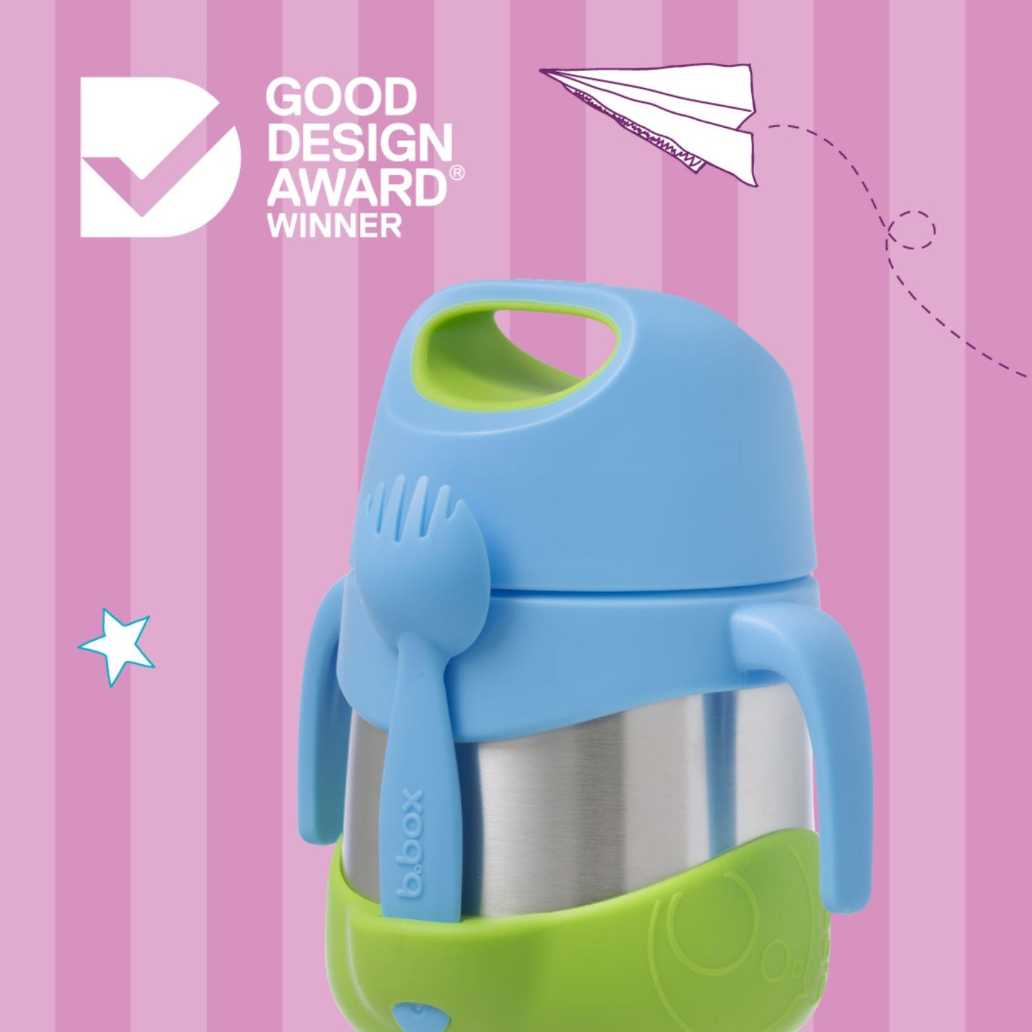INSULATED FOOD JAR_BLUE430