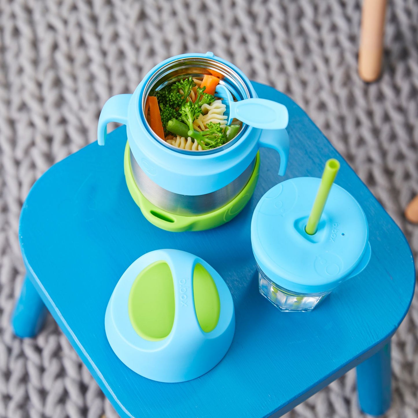 INSULATED FOOD JAR_BLUE430