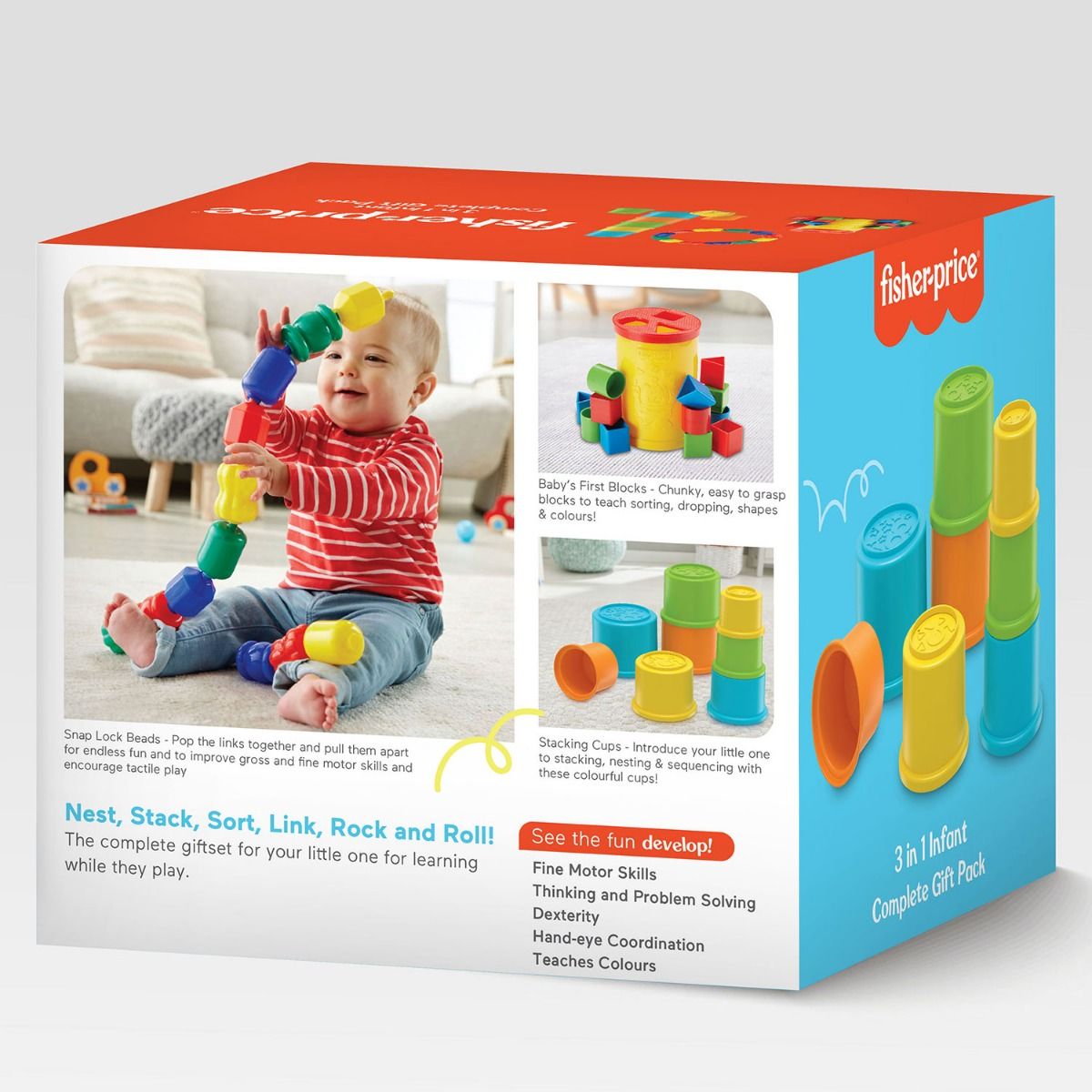 Fisher Price 2-in-1 Infant Starter Gift Pack