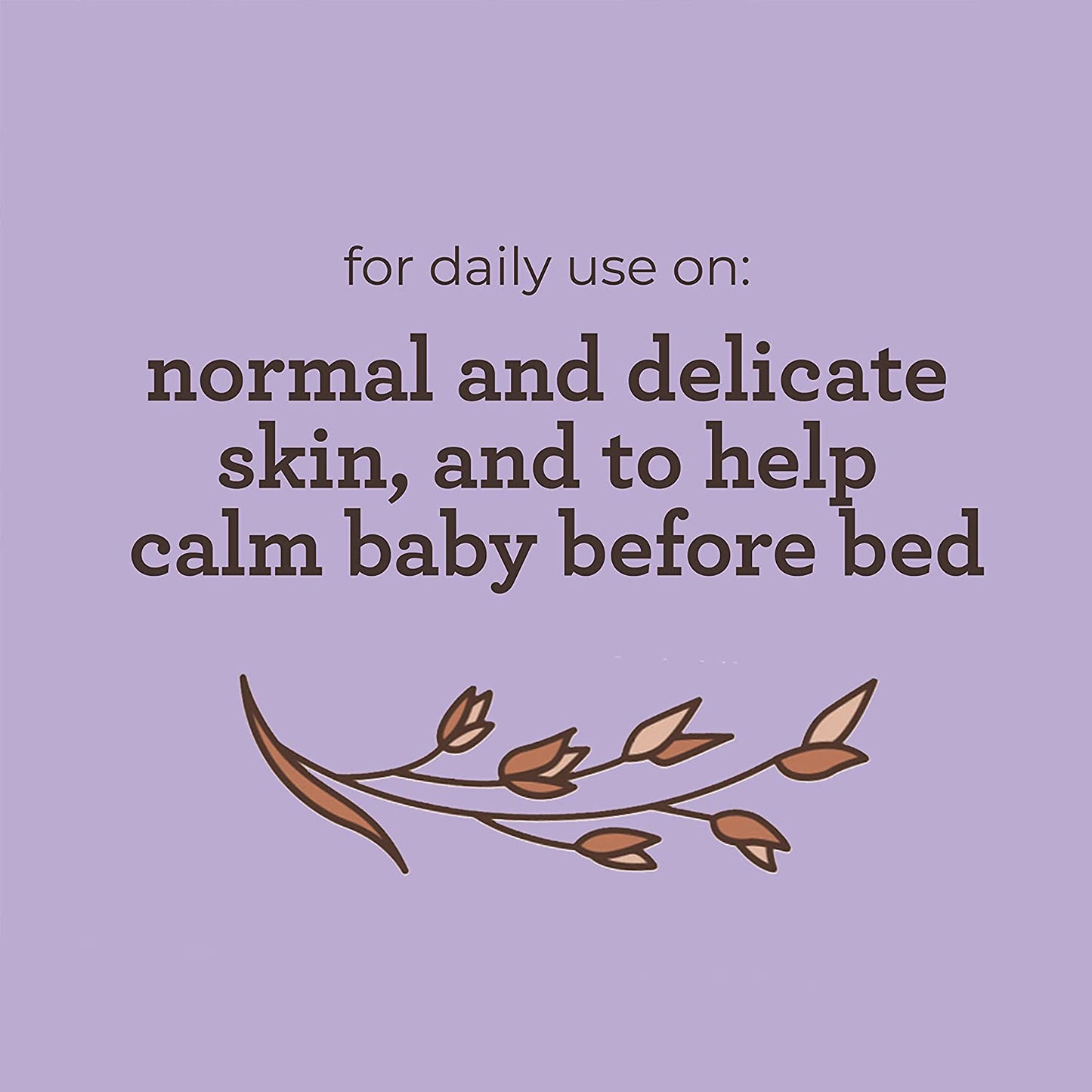 Aveeno Baby Calming Comfort Bath Lavender & Vanilla