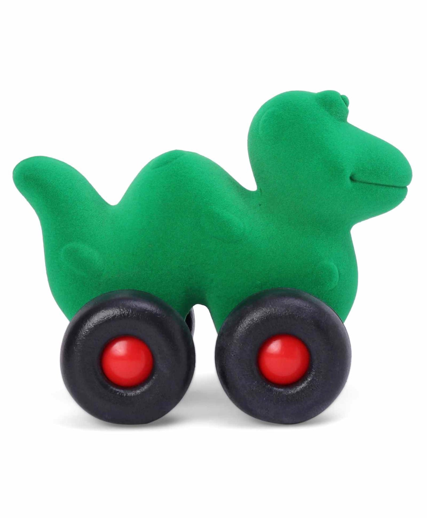 Rubbabu Pull Along Dinosaur Toy - Green