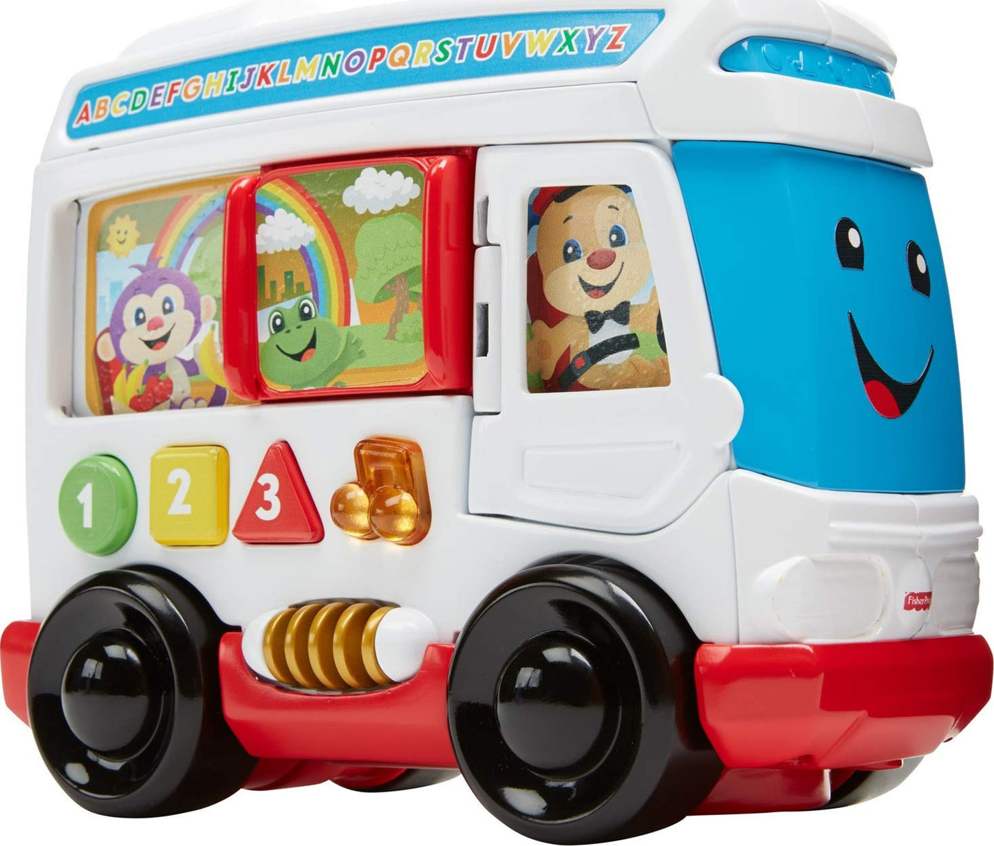 Laugh & learn around town bus