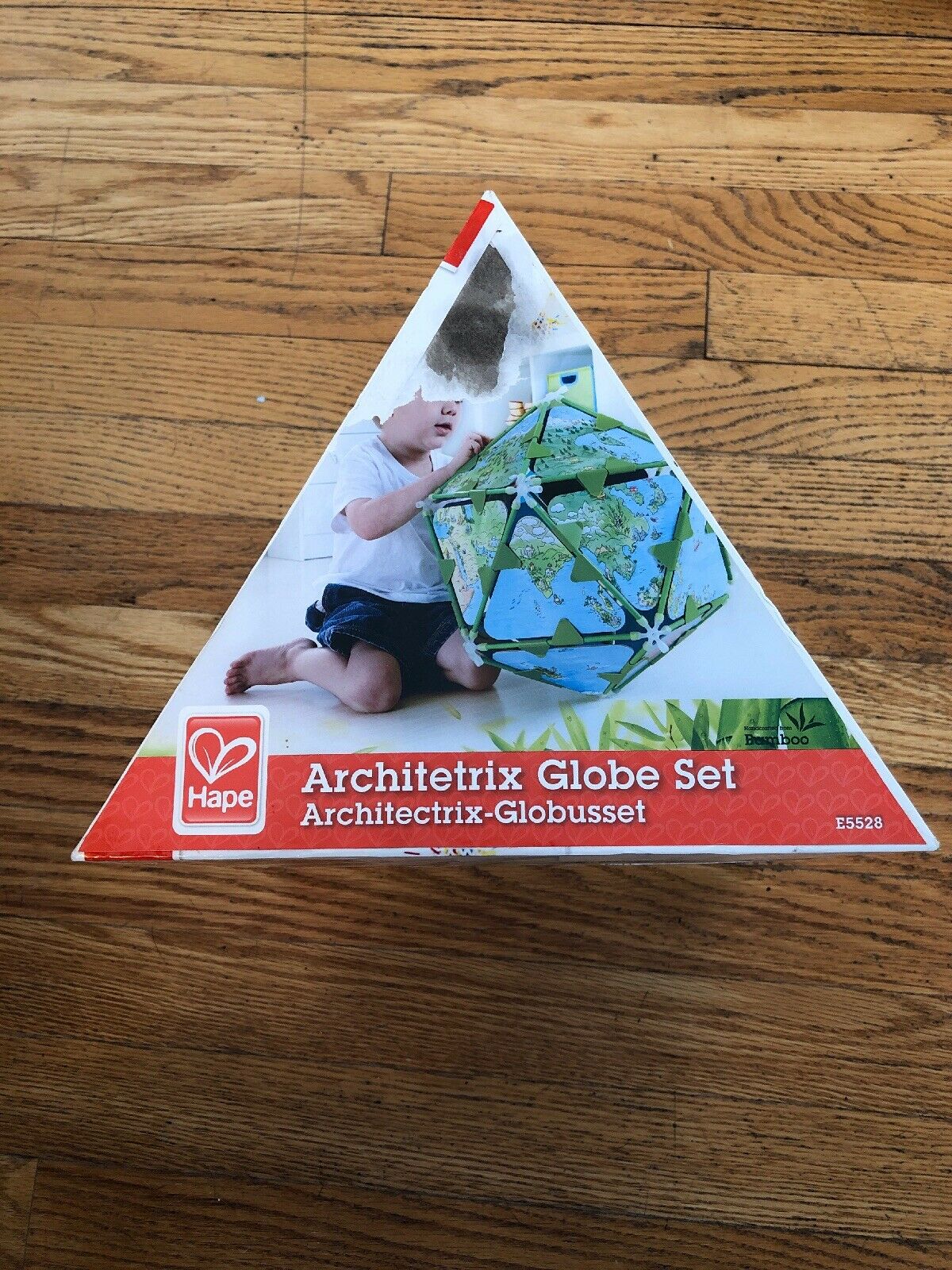Hape Bamboo Globe Architetrix Set