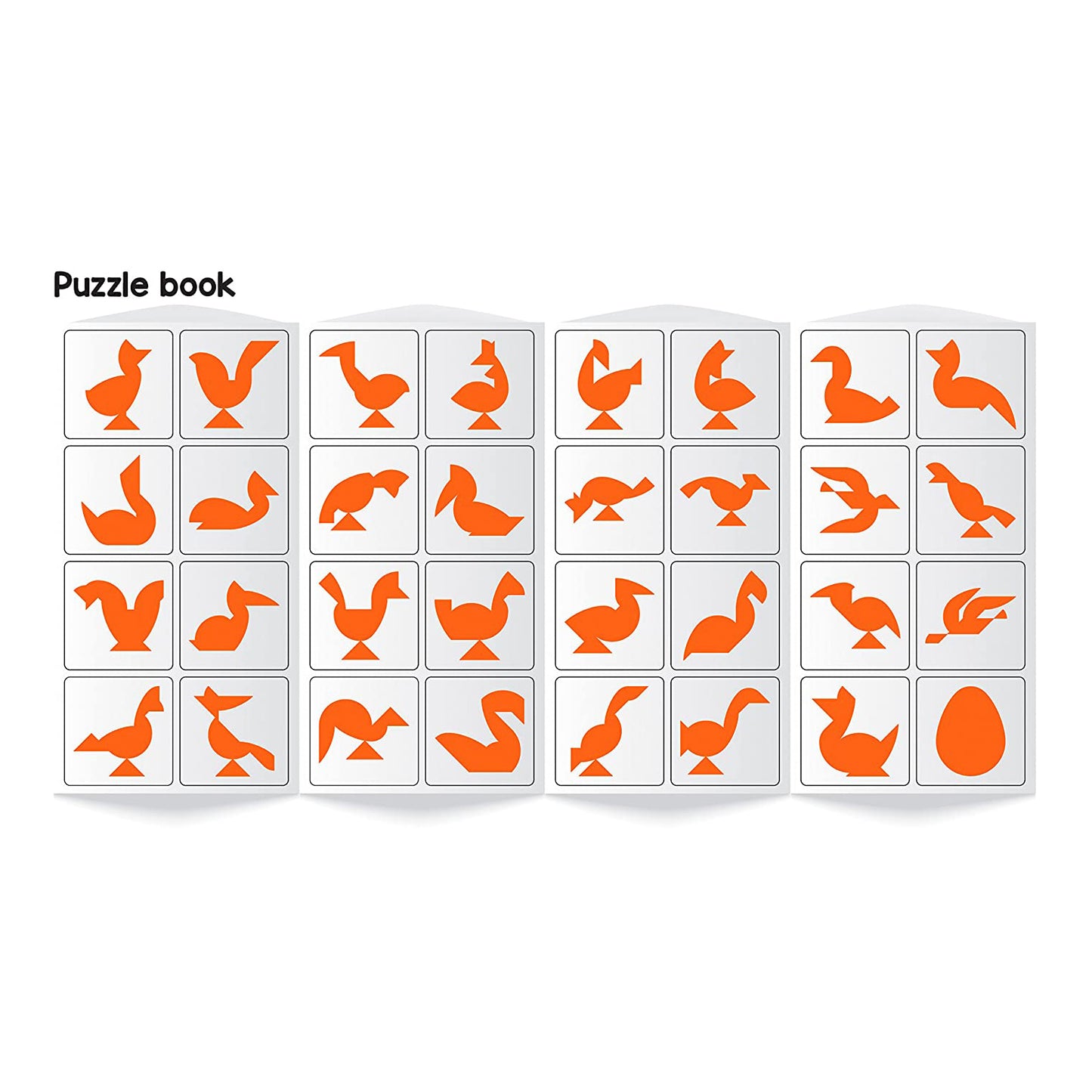 BRAIN BOOSTER USE 11 MAGNETIC SHAPE TO SOLVE 56 PUZZLES