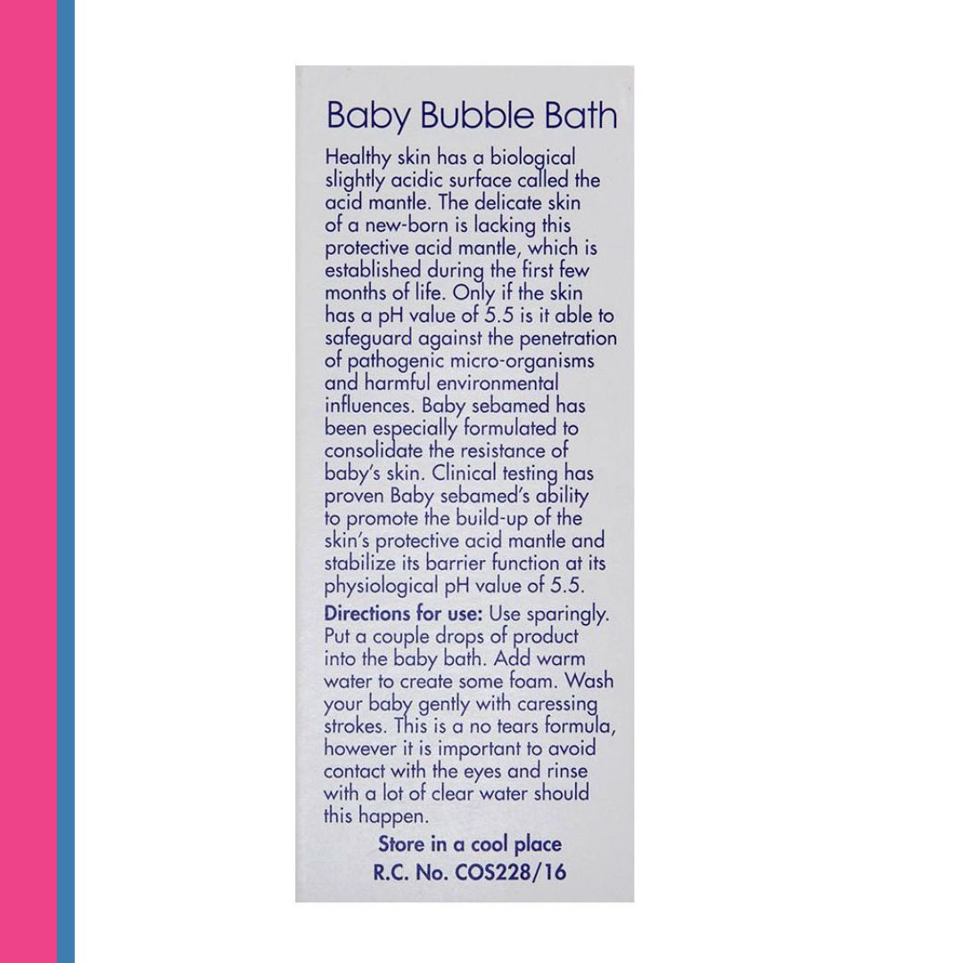 Sebamed Baby Bubble Bath - 200 ml