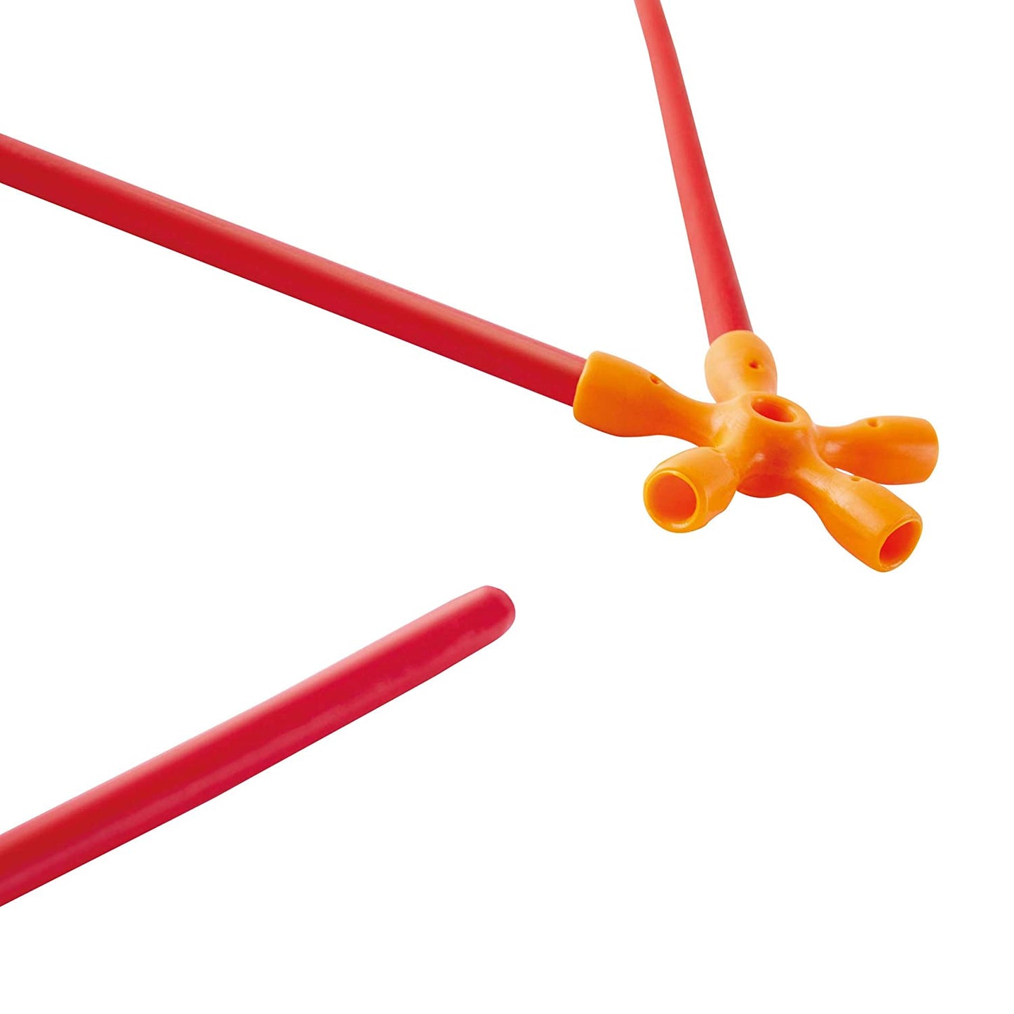 Hape Flexistix Stem Building Creative Construction Kit Bamboo Sticks Toys (Multicolor)