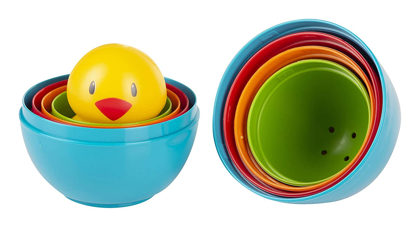 Funskool Link, Stack and Nest Toy Set,Multicolor