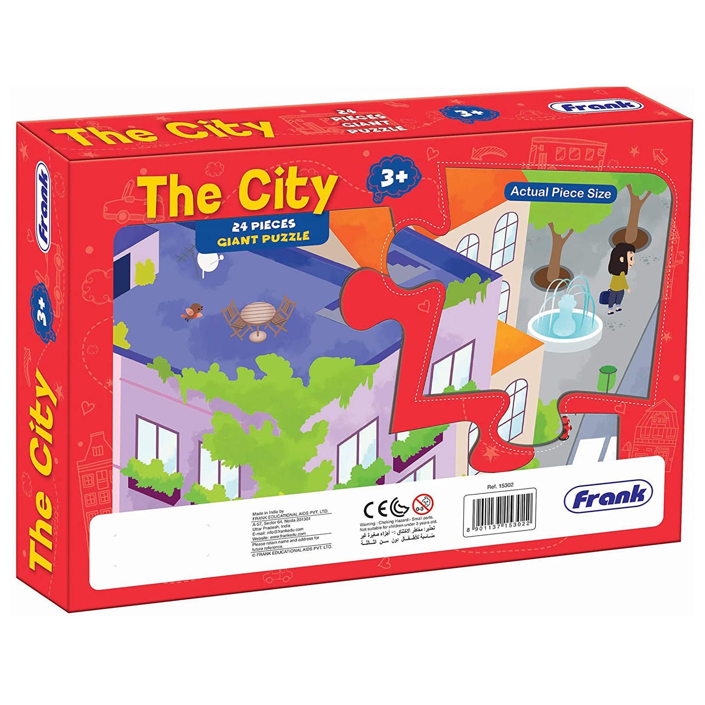 Frank The City Puzzle - 24 Pieces