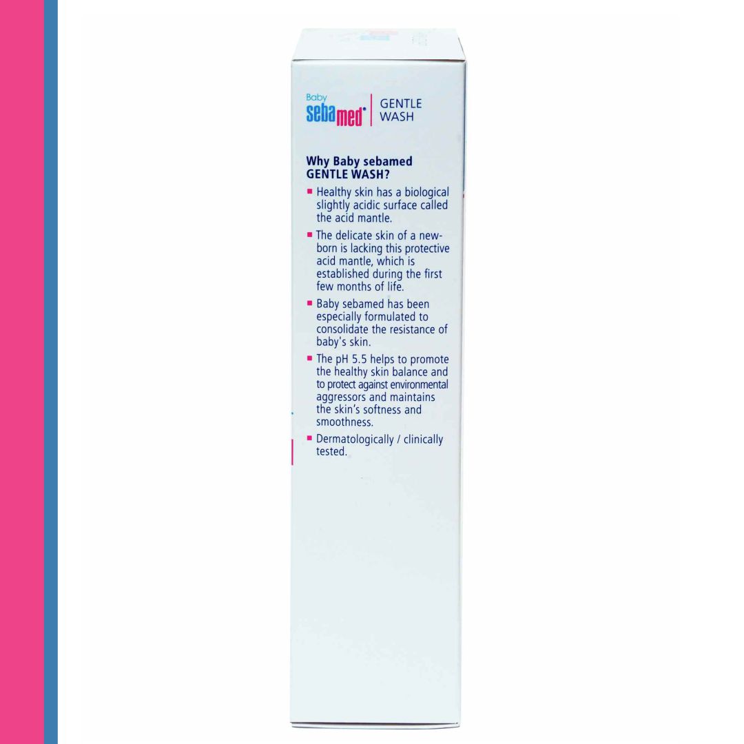 Sebamed Baby Gentle Wash - 400 ml tear free formula, vital protection against irritation
