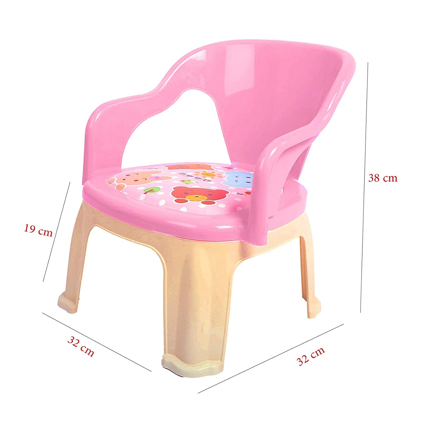 Blossoms Multipurpose Baby Small Chair For Kids Baby -Pink