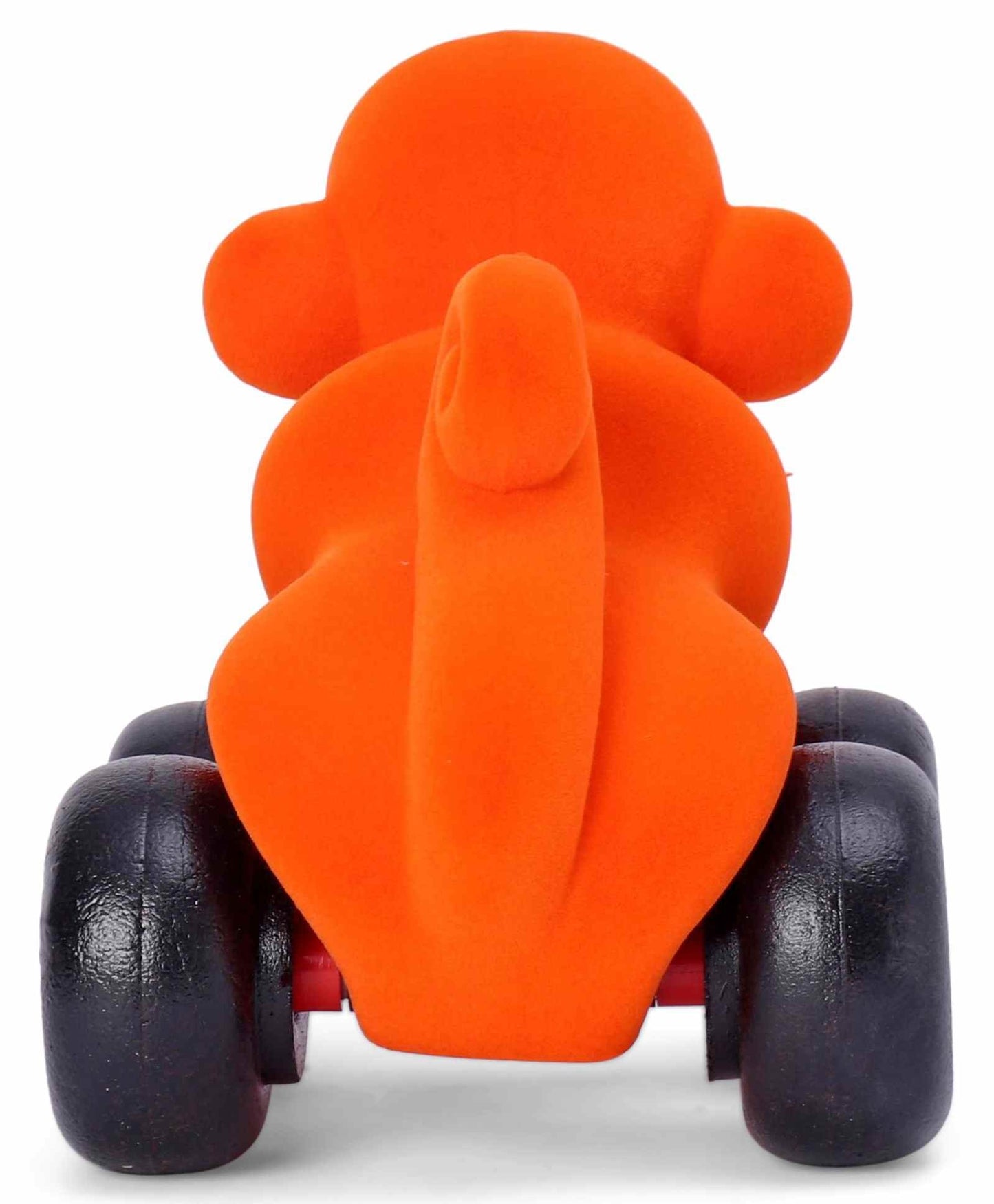 Rubbabu Pull Along Monkey Toy - Orange